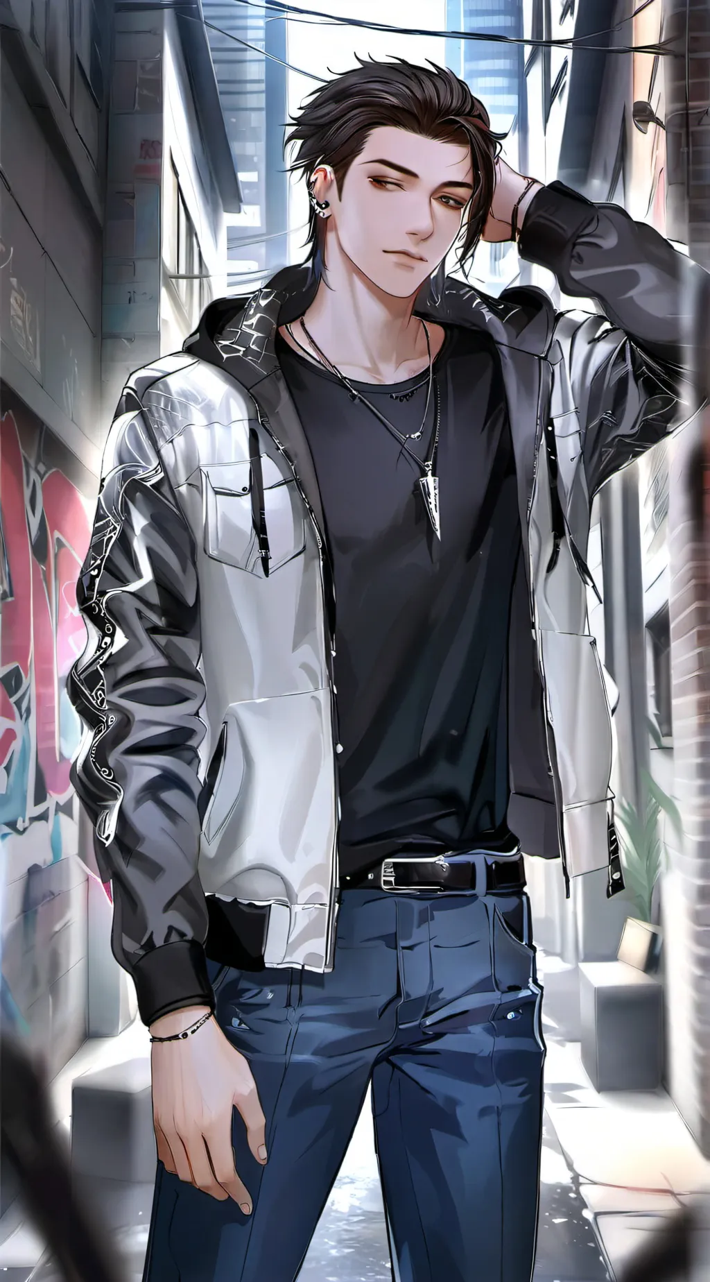 ai character: Luke  background