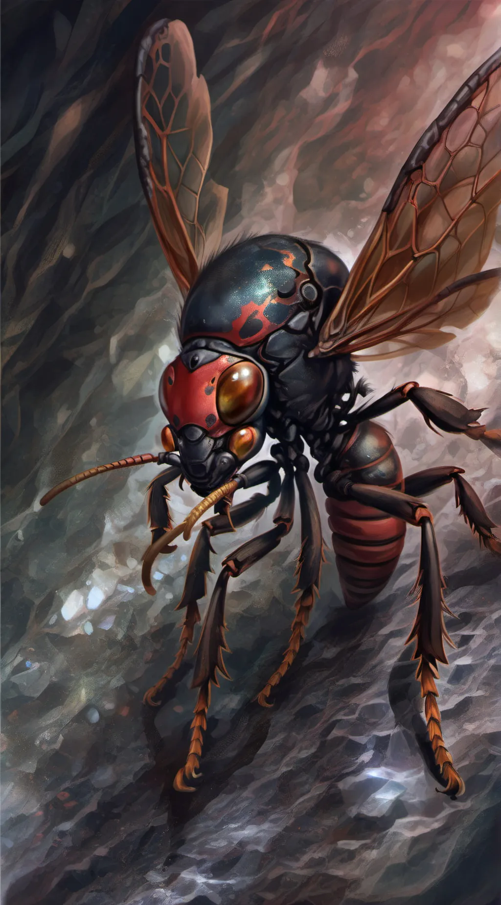 ai character: Wasp background