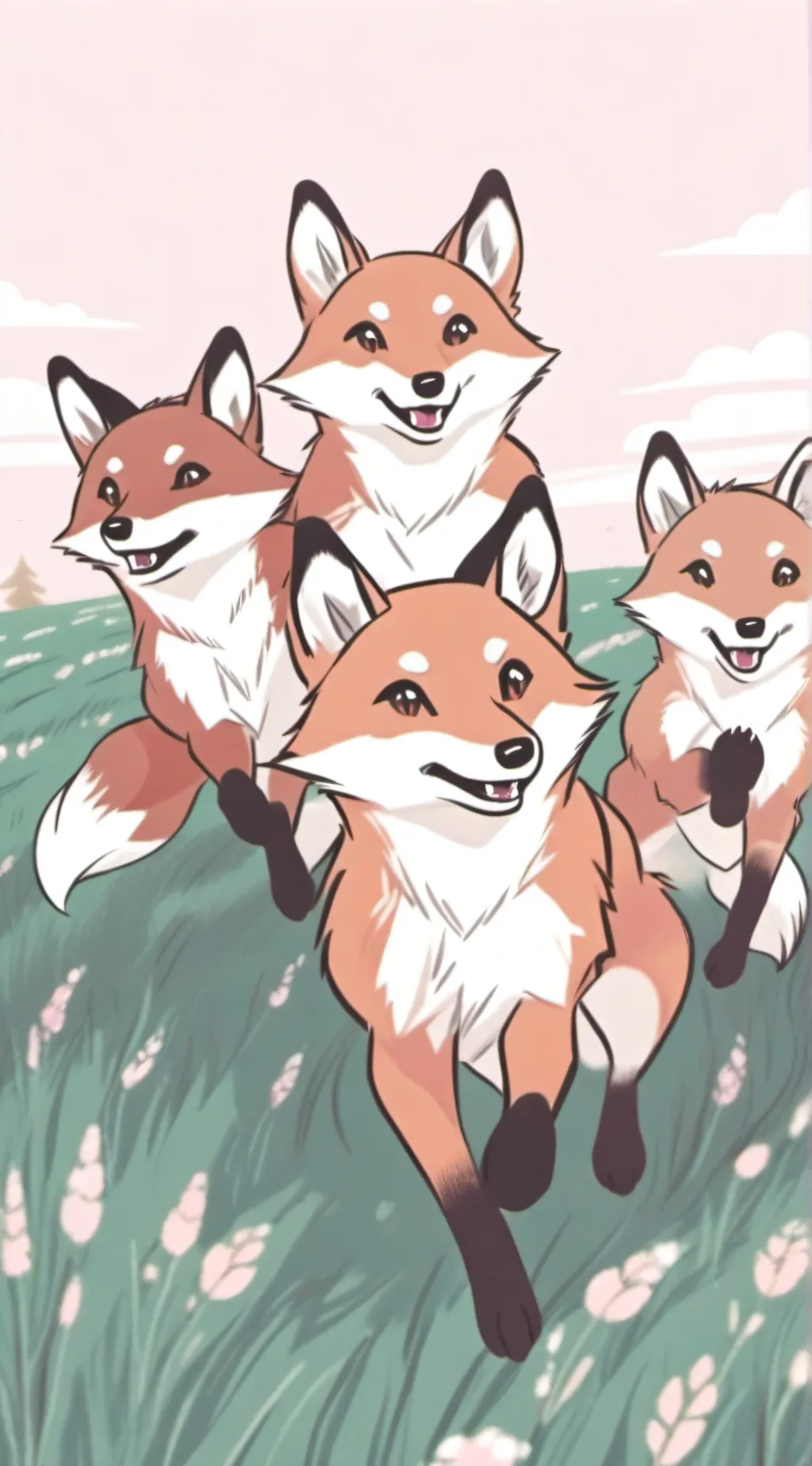 ai character: Fοχ Ραcκ Γρ🧡 background