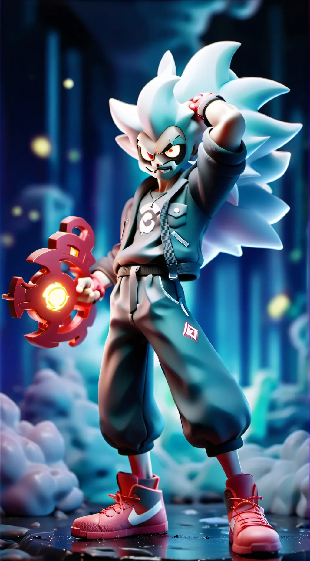 ai character: Fizzaorllie  background