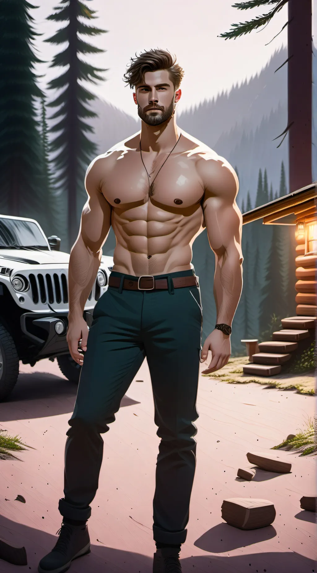 ai character: Reece Bass background