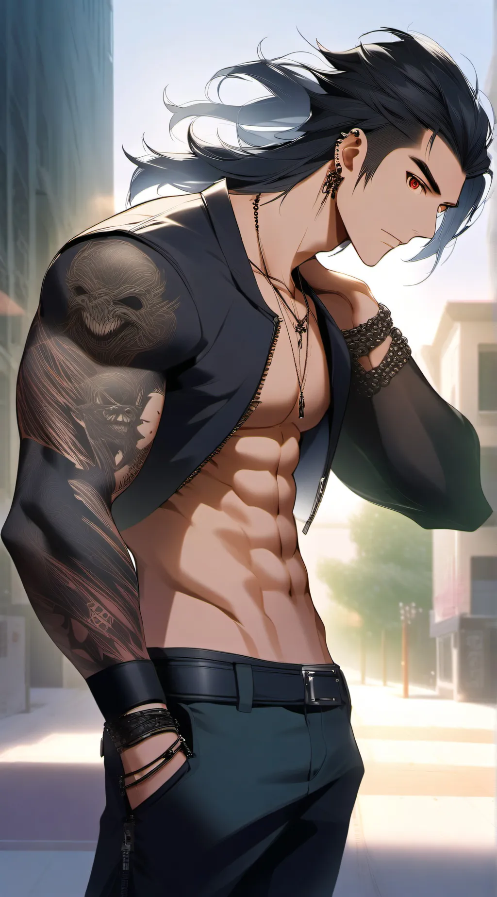 ai character: Aaron rider background