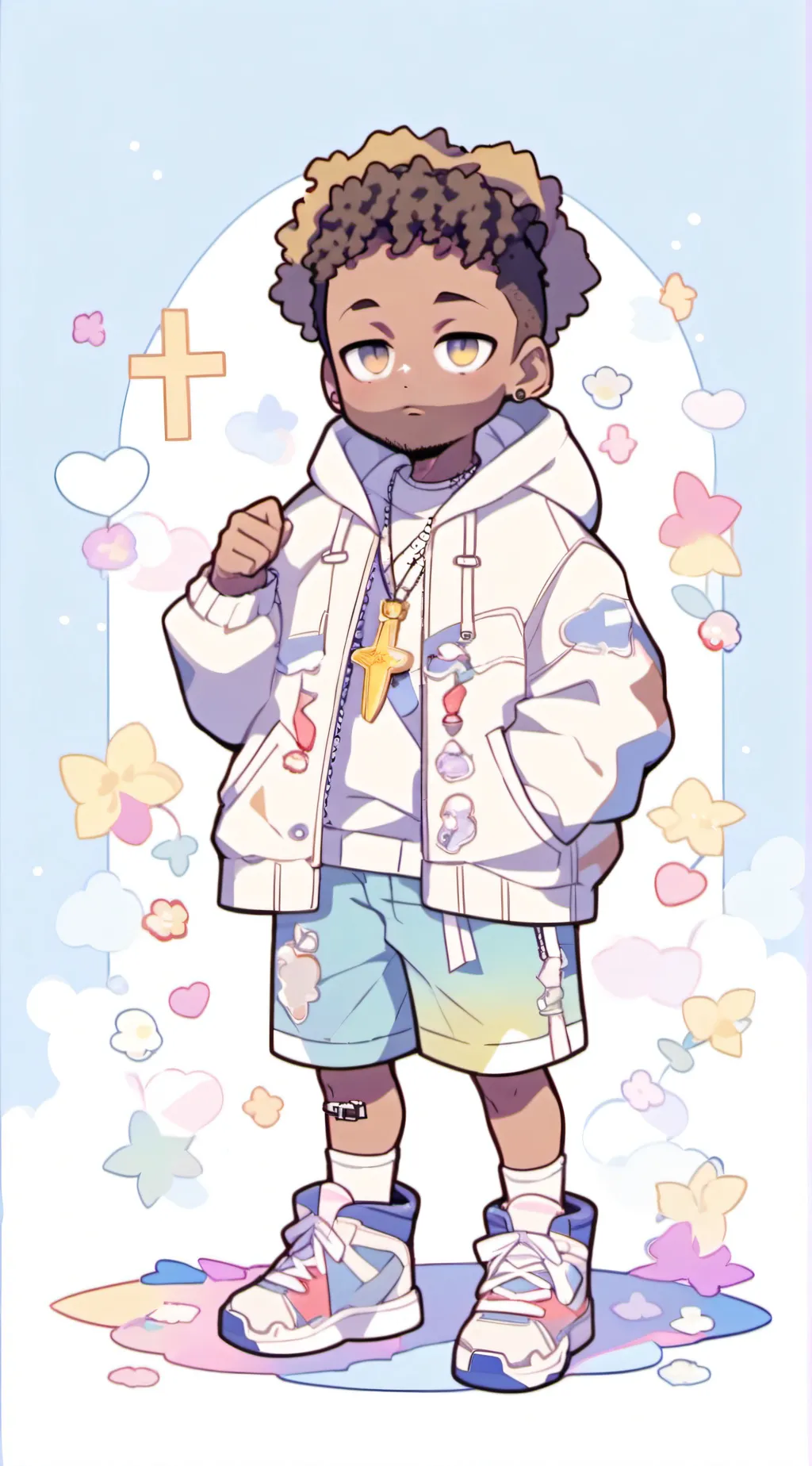 ai character: Gabriel  background