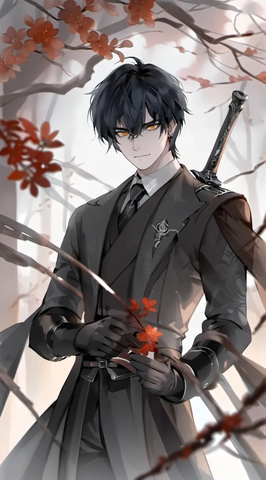 ai character: Rover x scar background