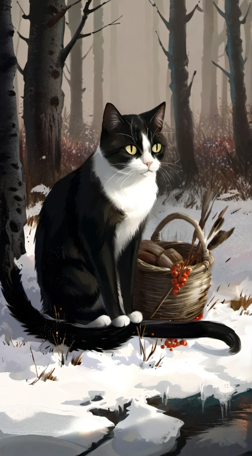 ai character: Don’t take cat  background