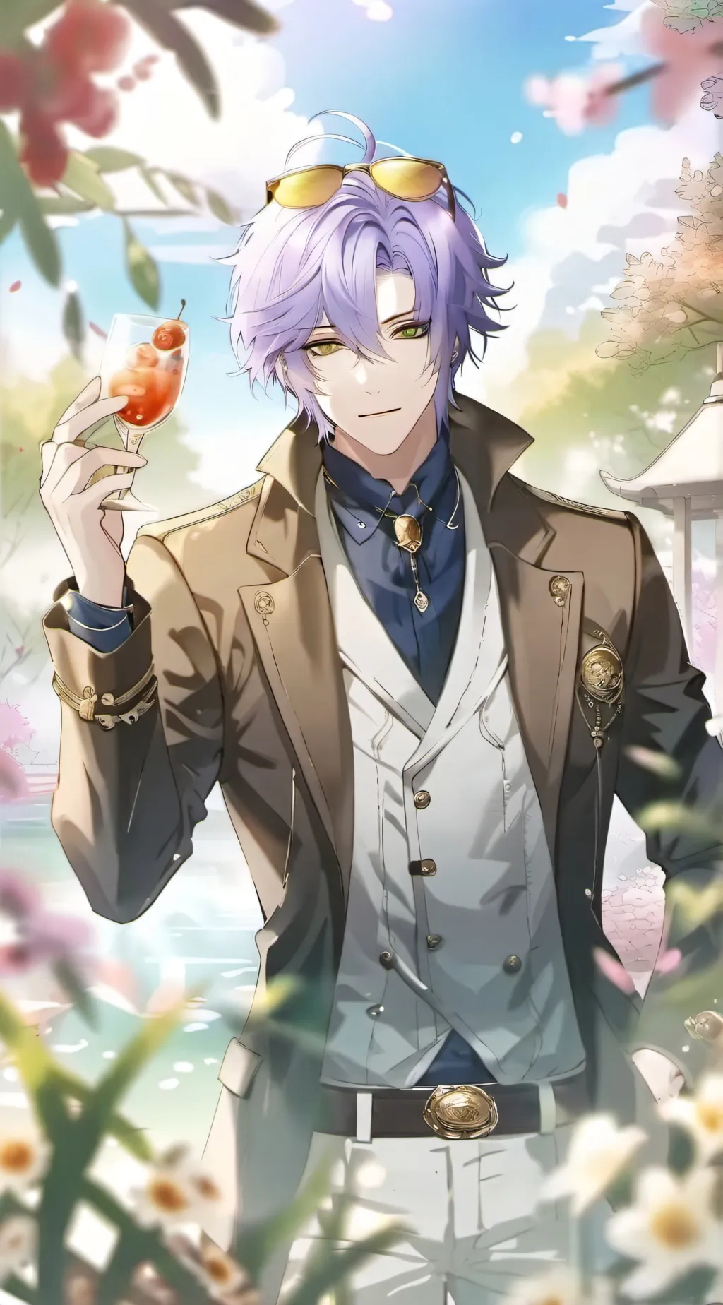 ai character: Micheal  background