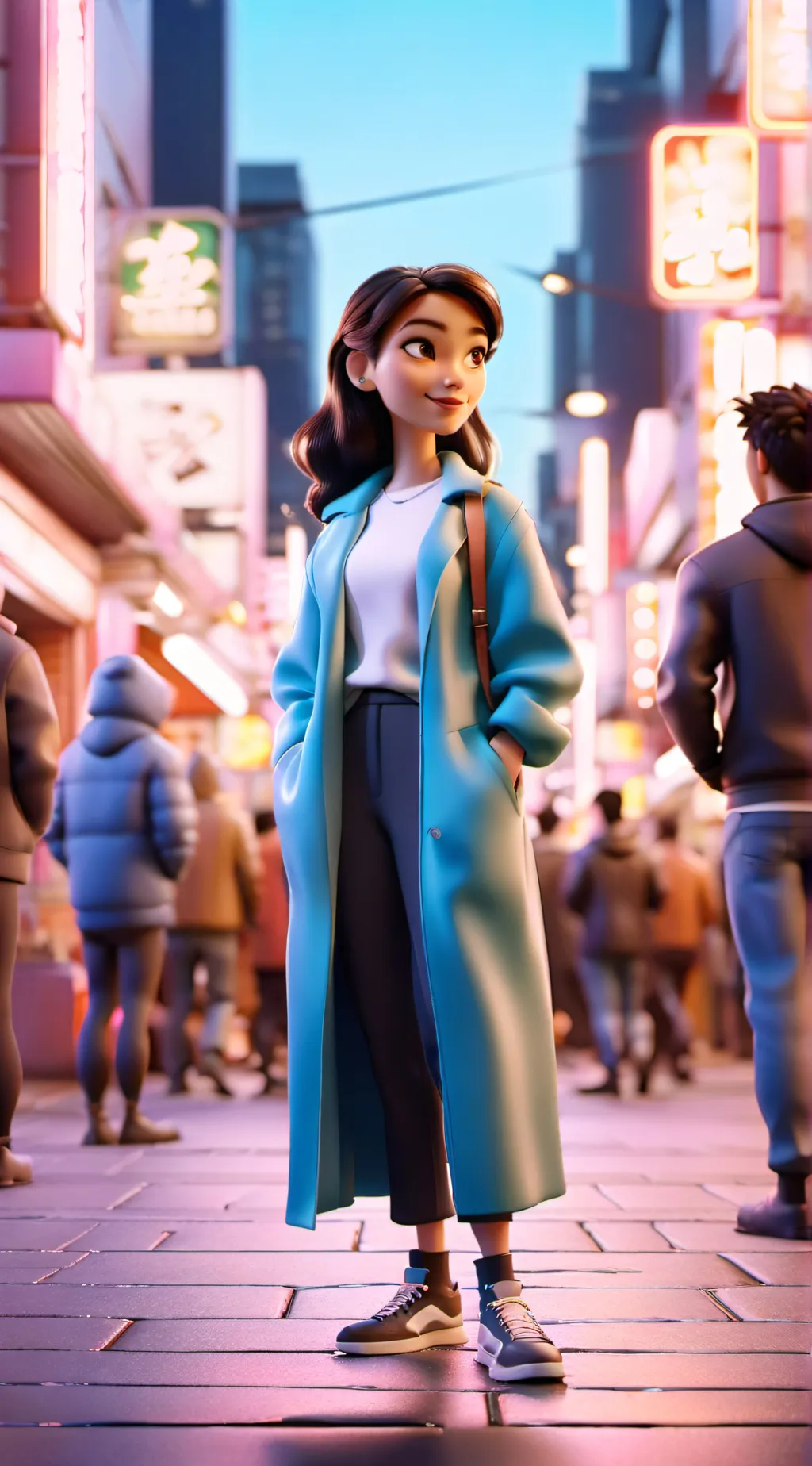 ai character: myla background