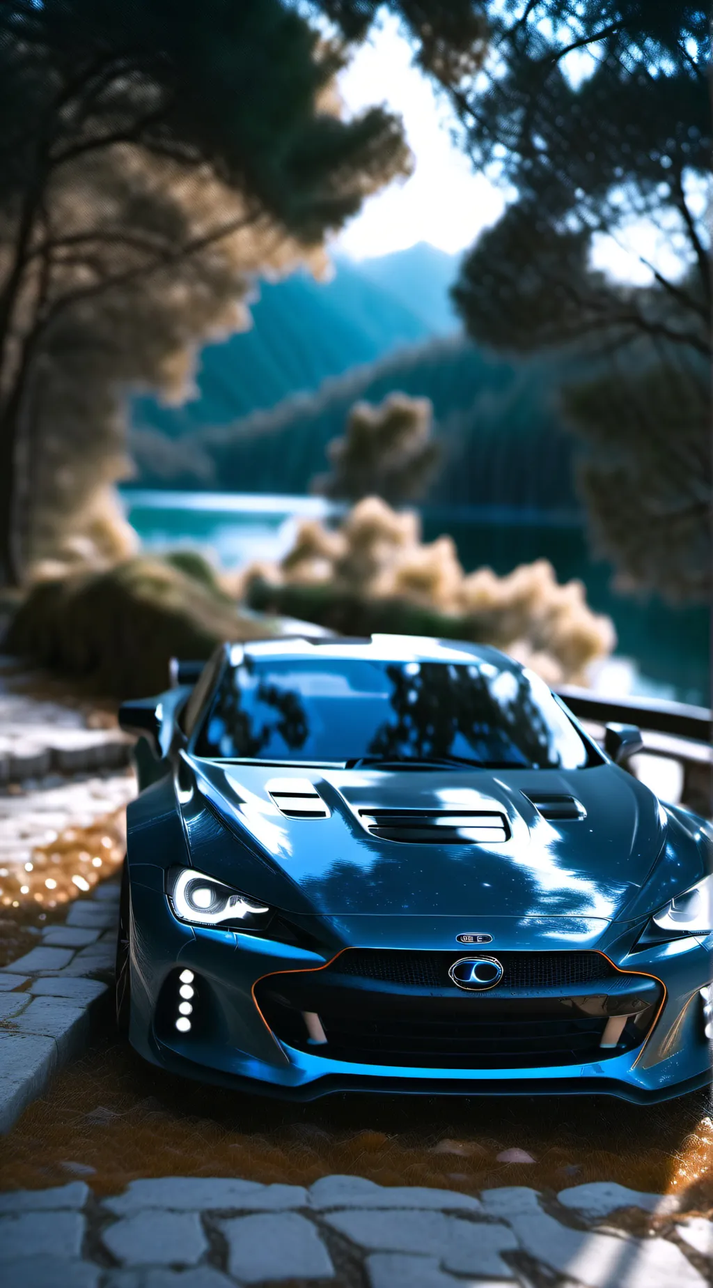 ai character: Car guy background