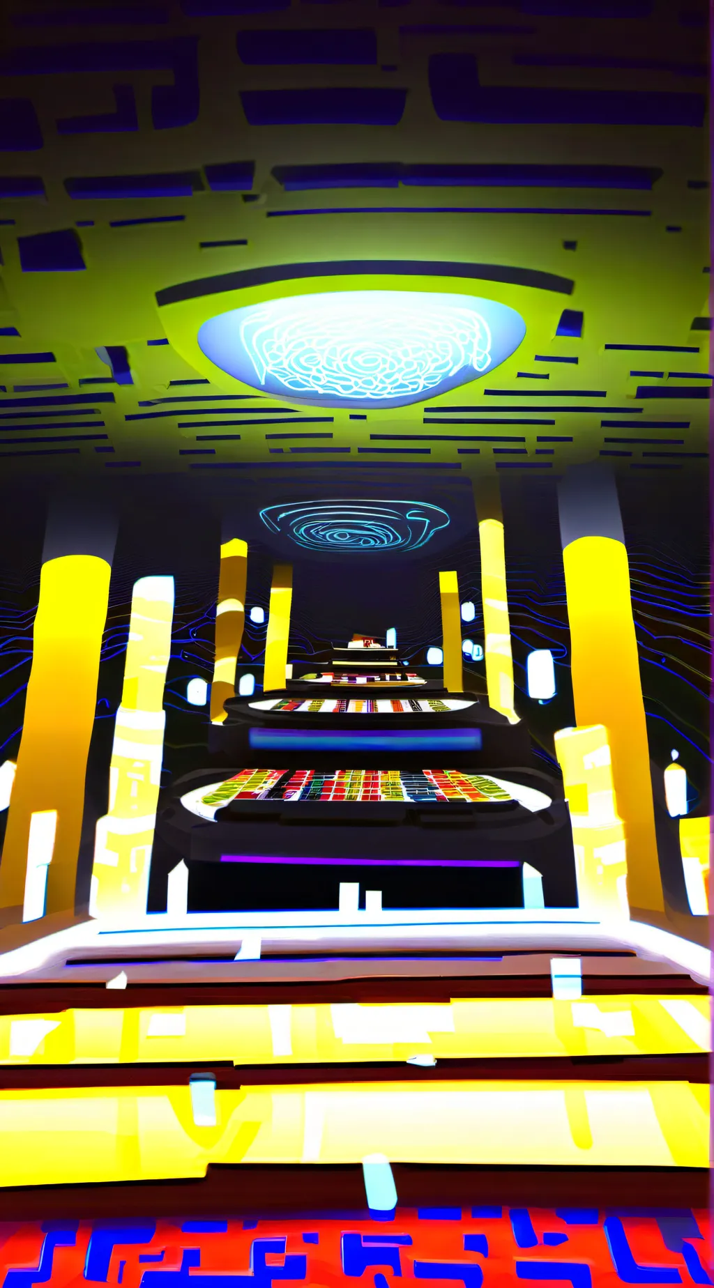 ai character: Glitch Techs background