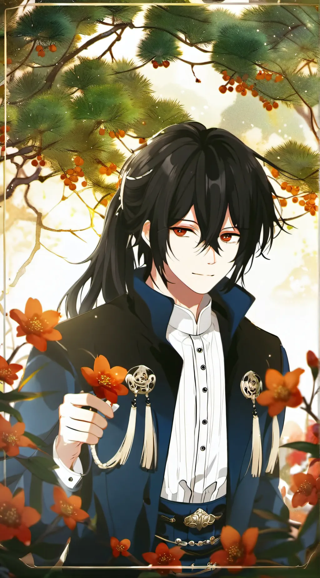 ai character: Alexander  background