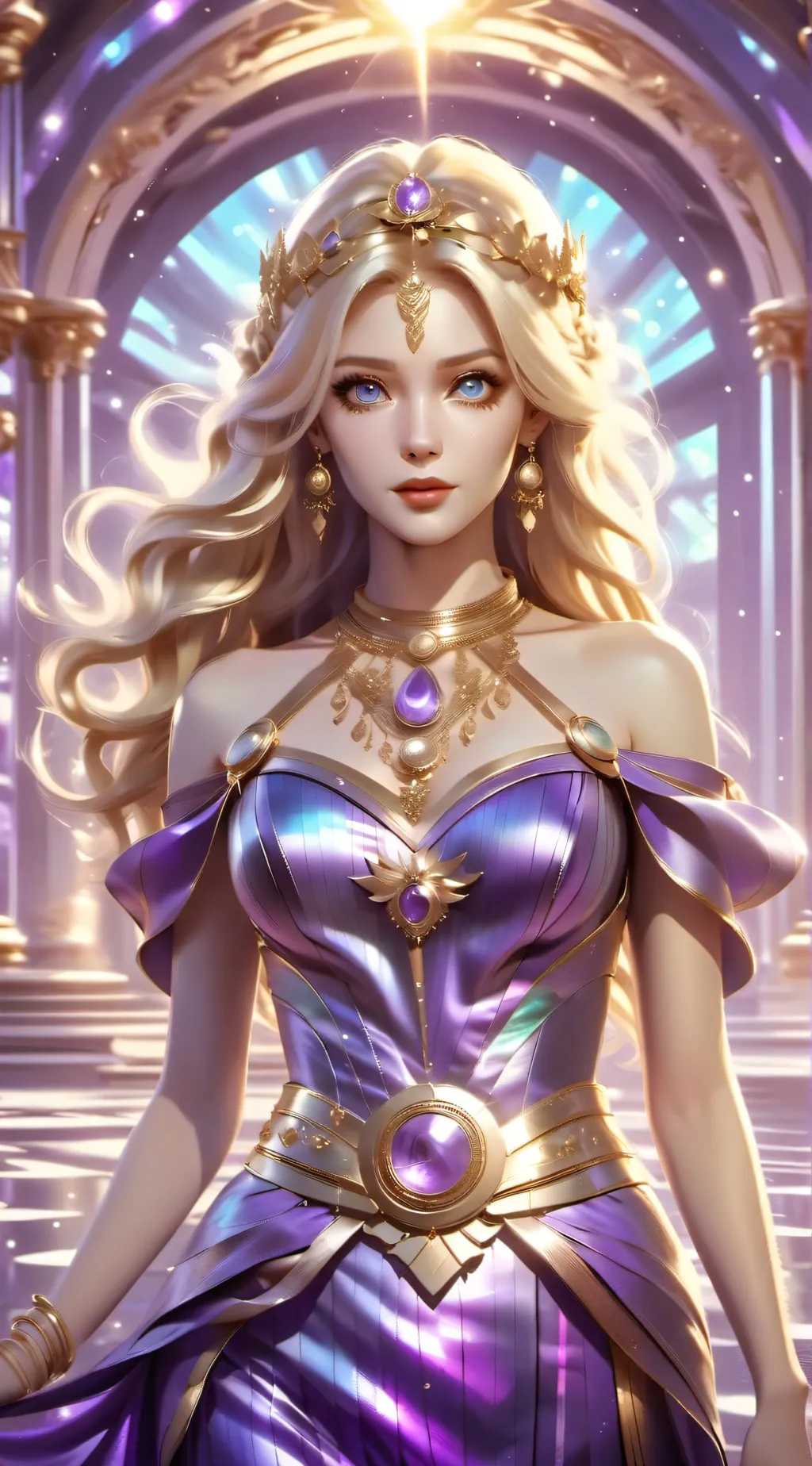 ai character: Iris background