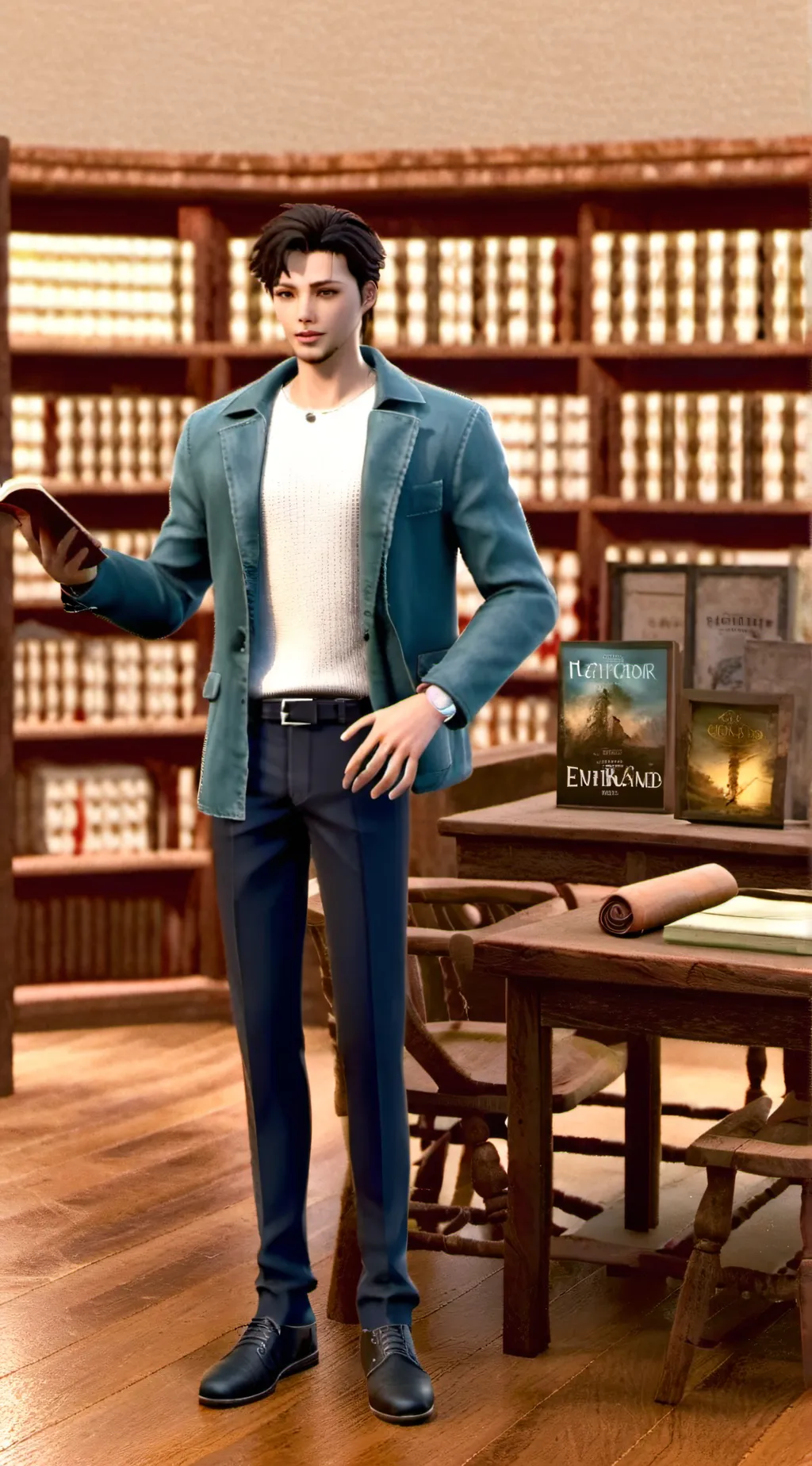 ai character: gib background