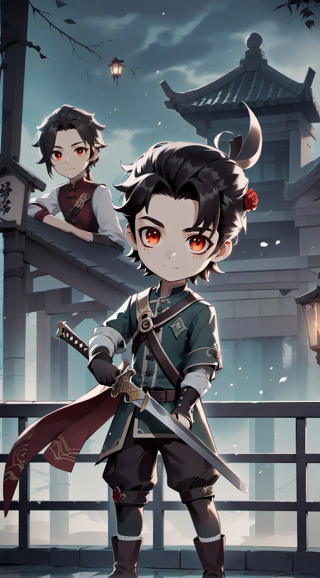 ai character: King background