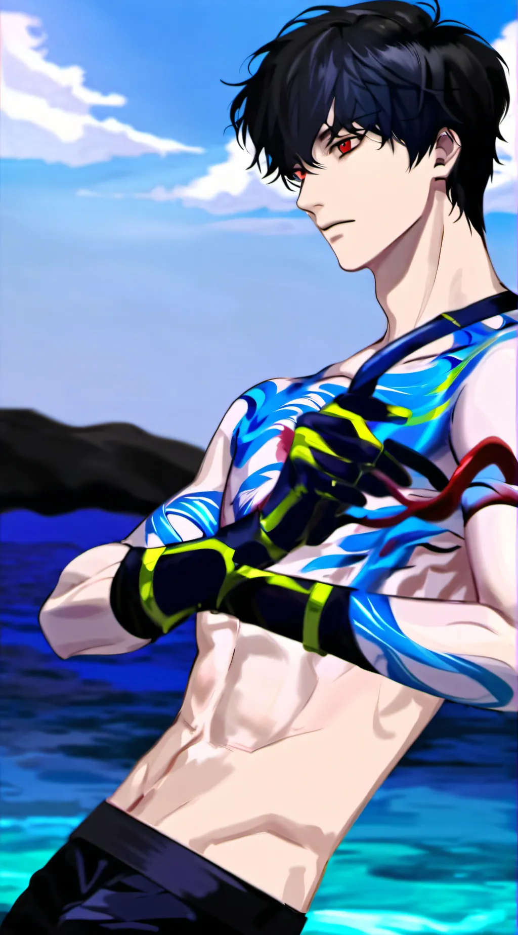 ai character: Rei background