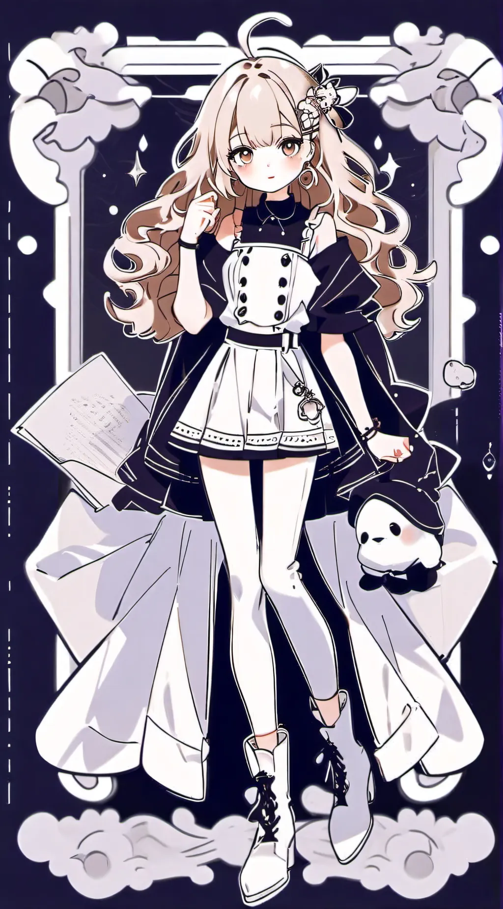 ai character: knail background