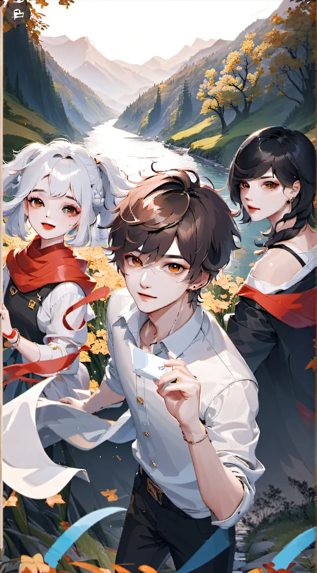 ai character:  Leo background