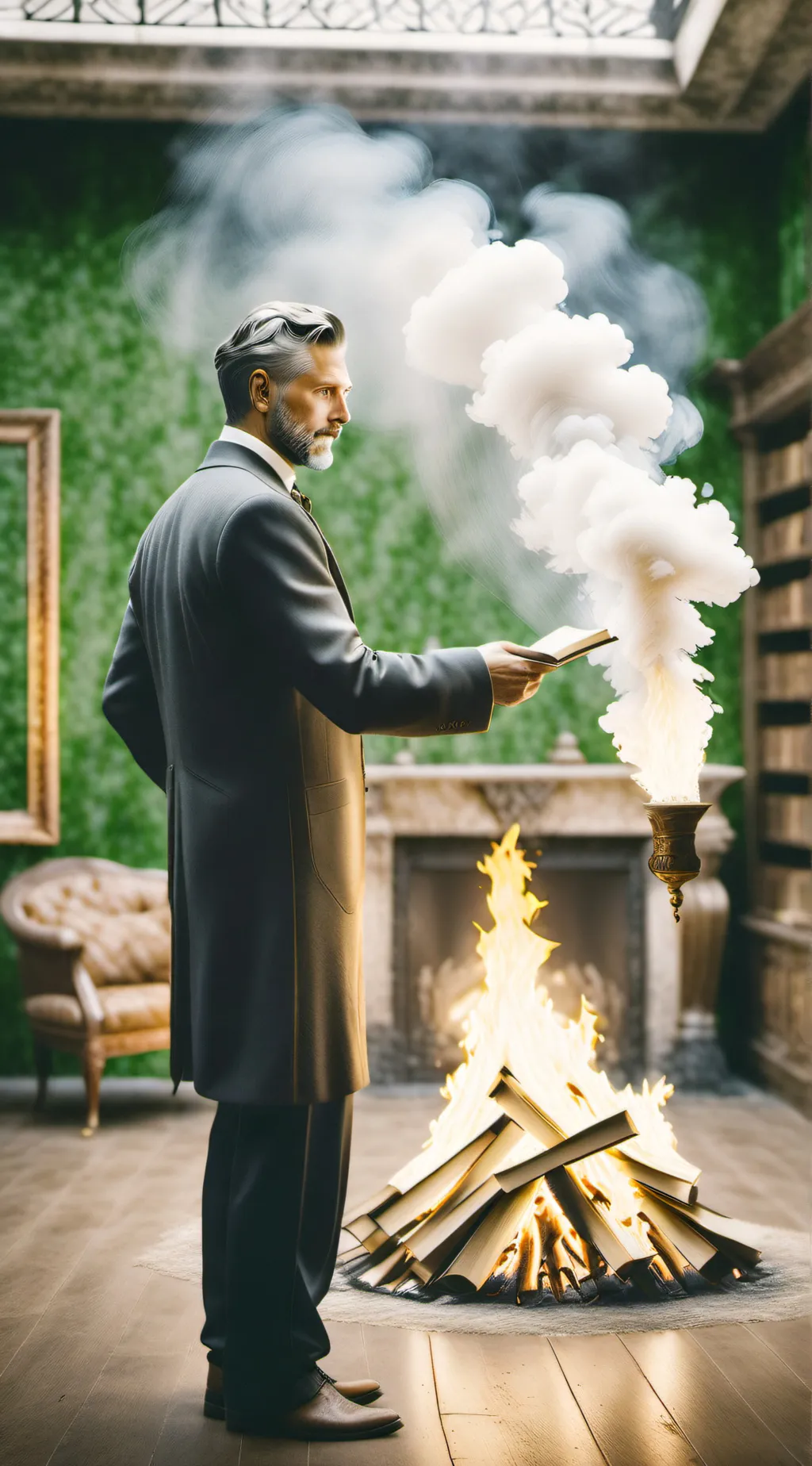 ai character: your grandpa background