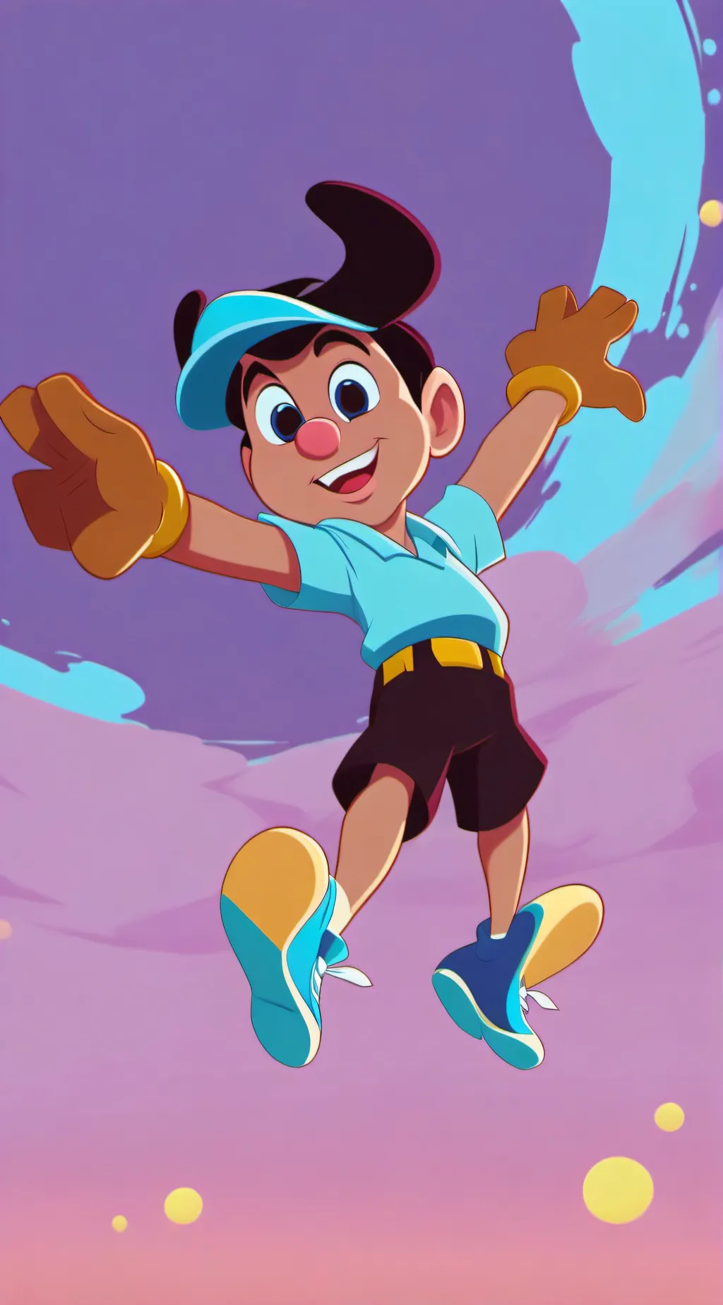 ai character: pinocio background