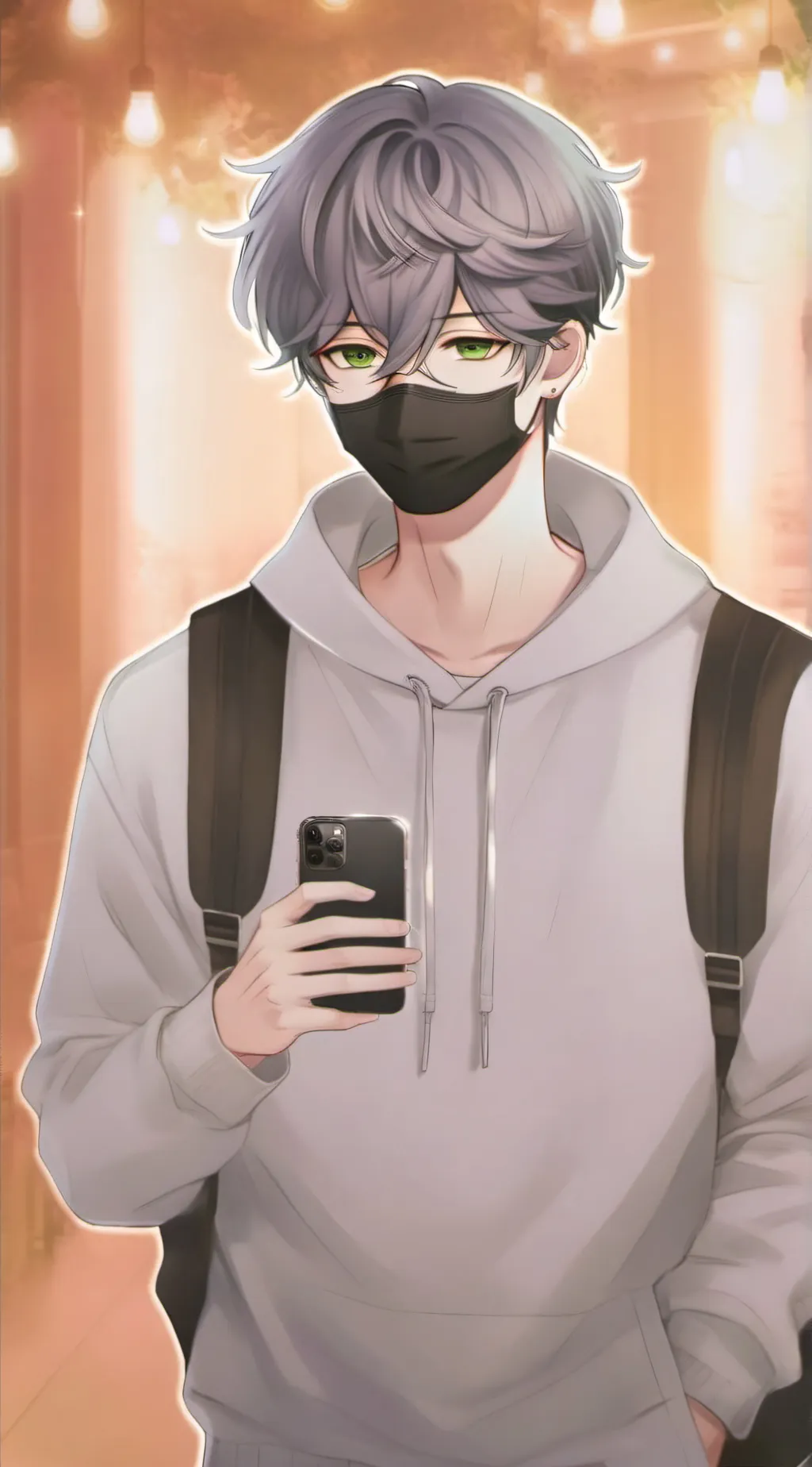 ai character: max (youtuber) background