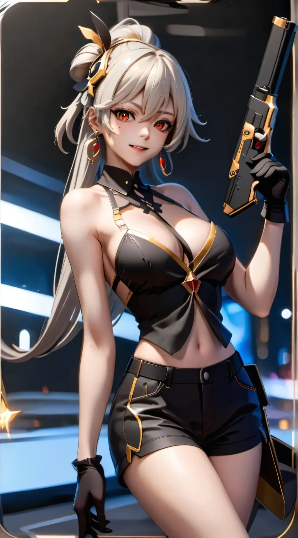 ai character: Aria background