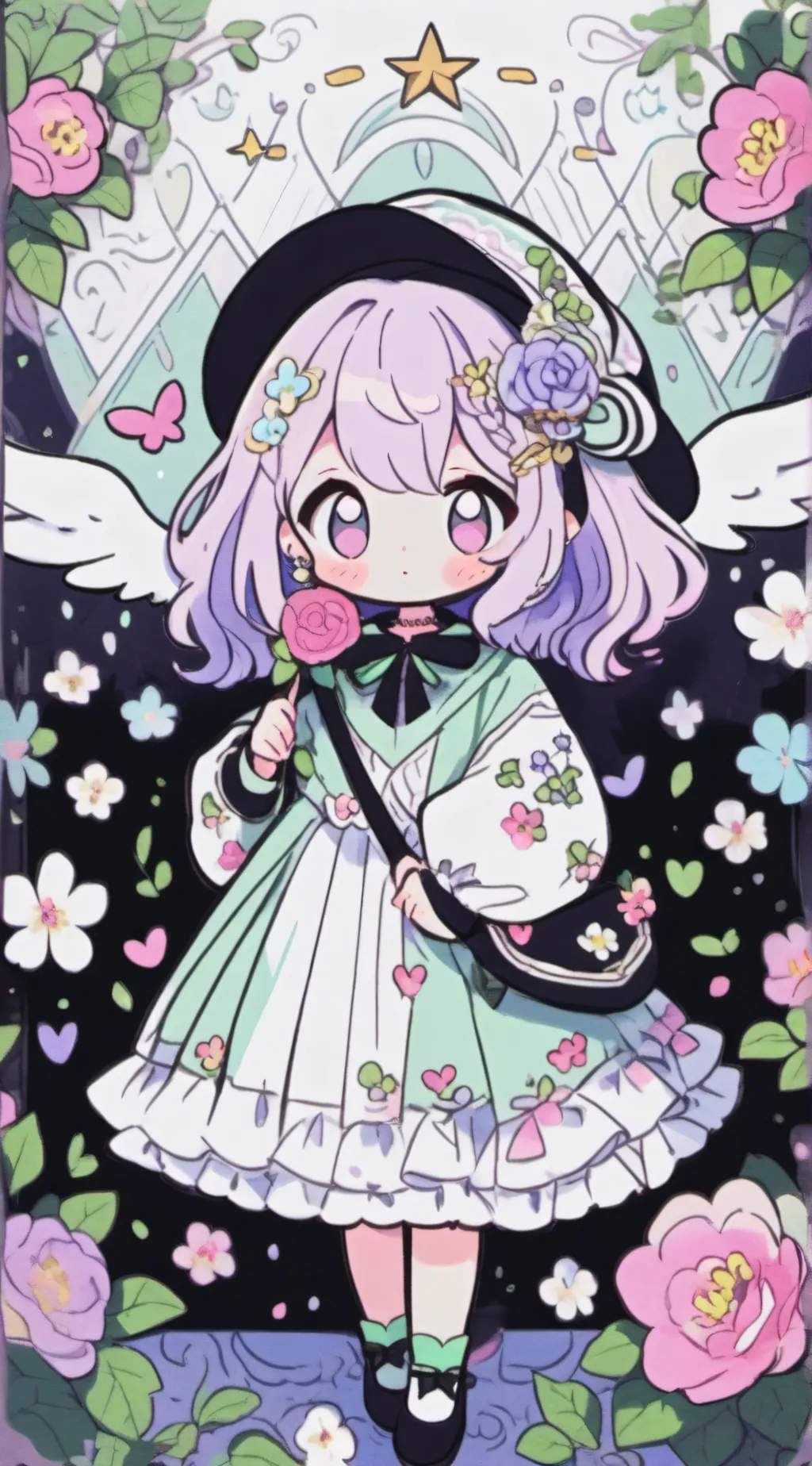 ai character: stolas background