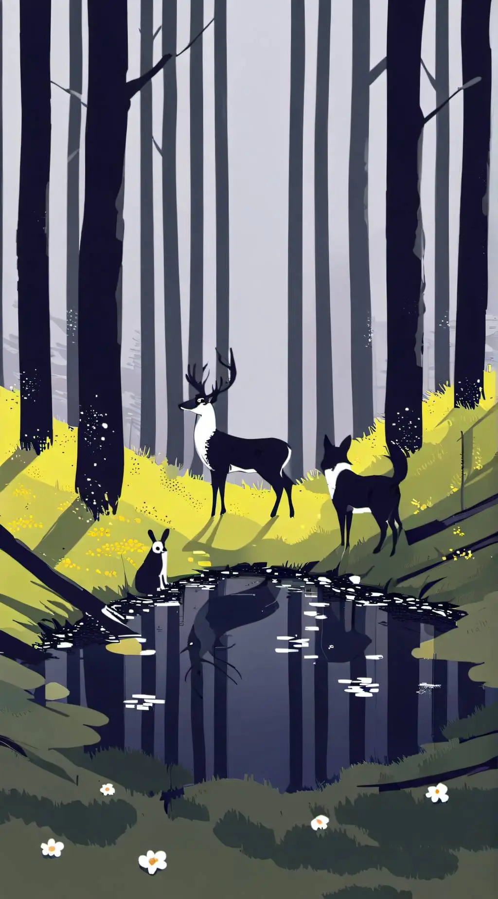 ai character: Yaelokre AU background