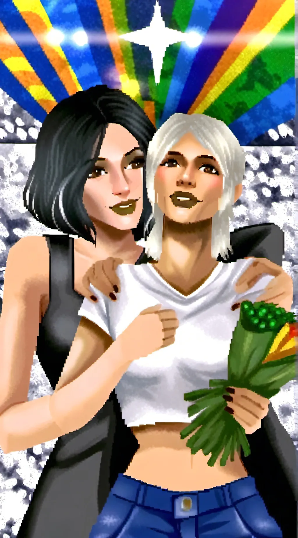 ai character: lilly background