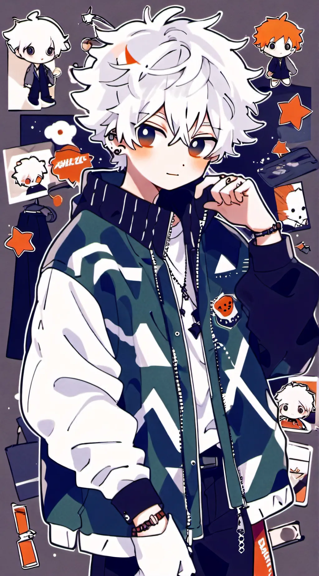 ai character: Mha boyfriend background