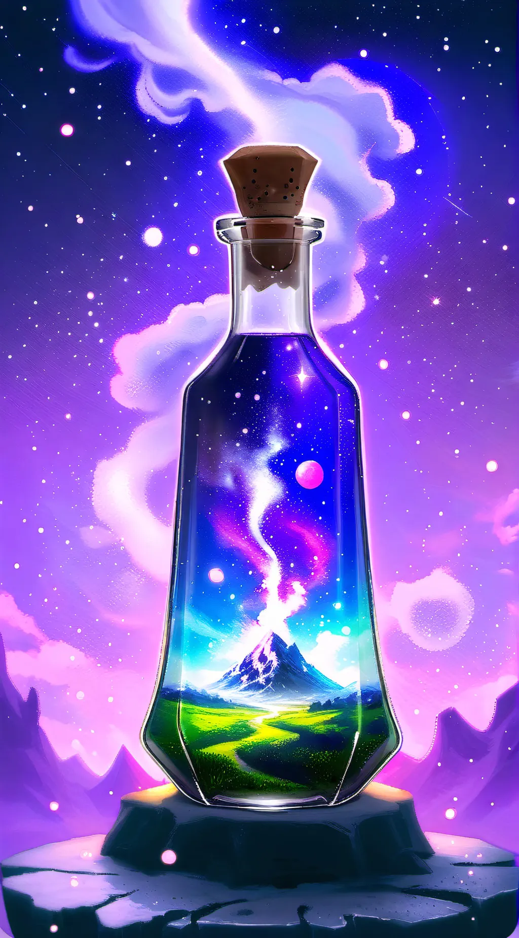 ai character: opposite potion background