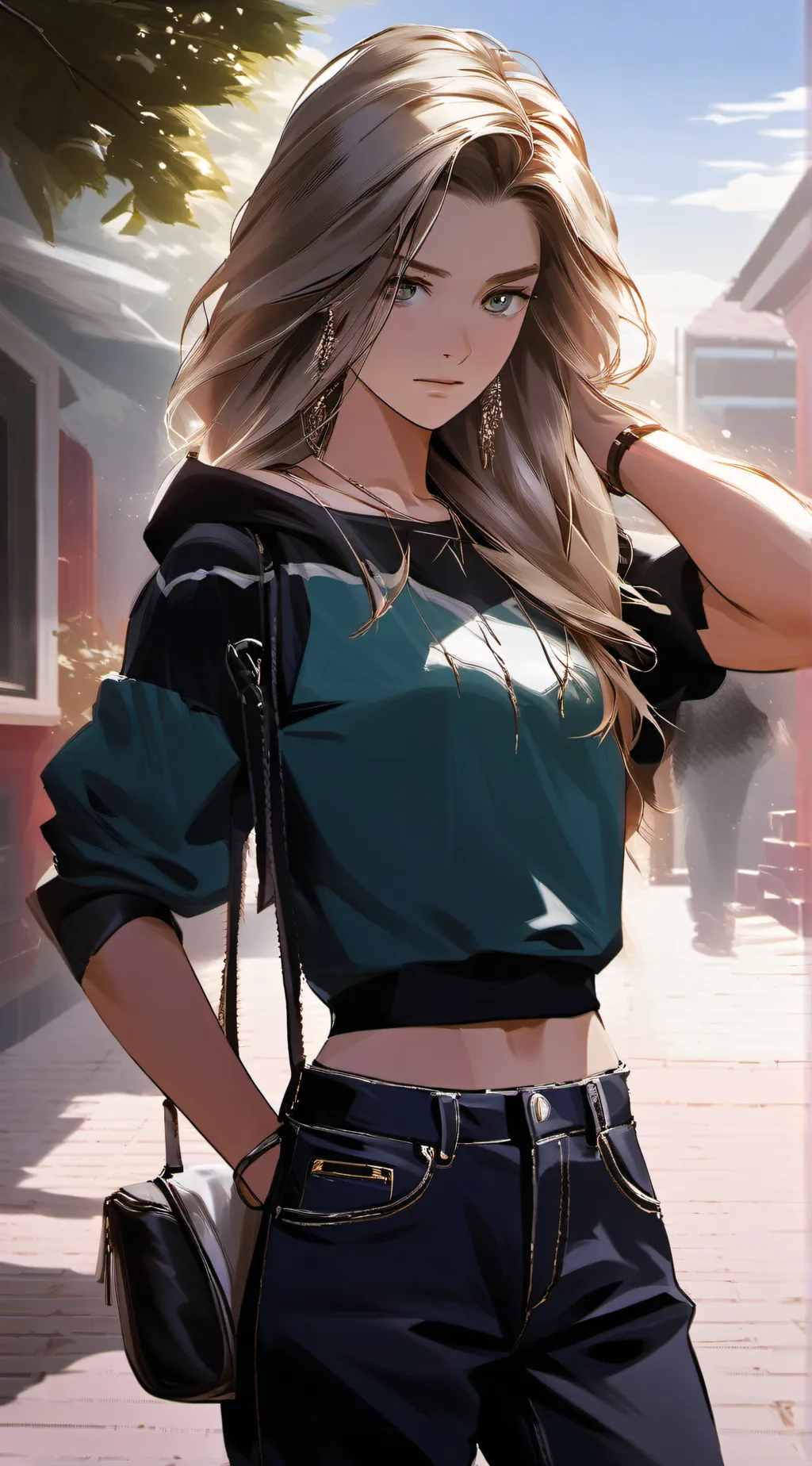 ai character: Jade background