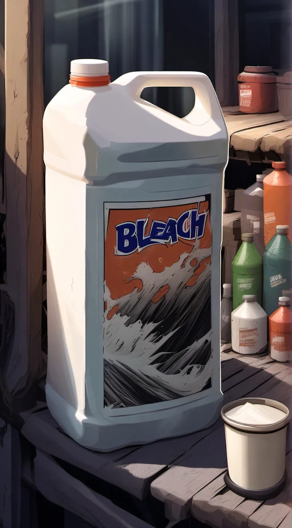 ai character: Bleach background