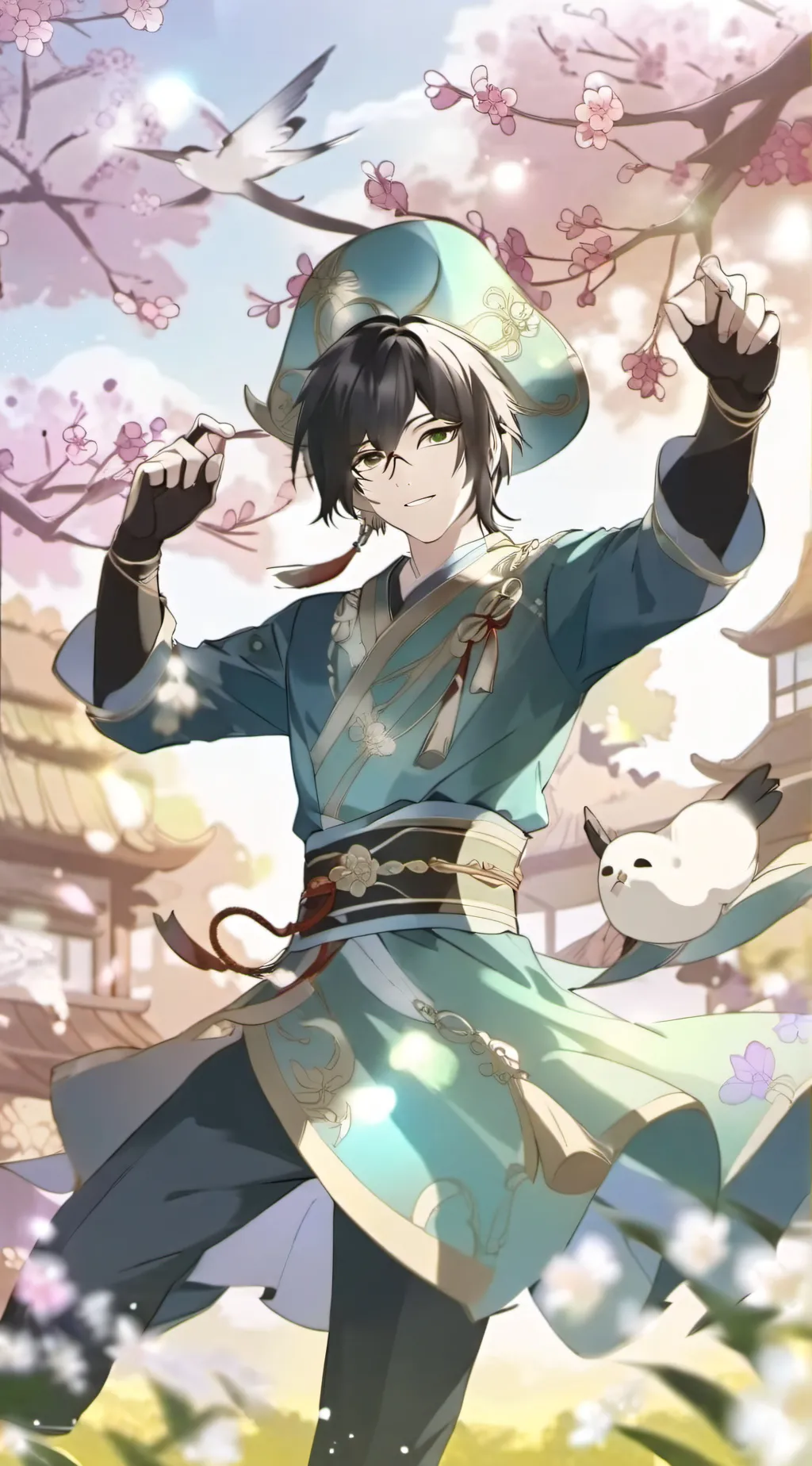 ai character: waren usi background