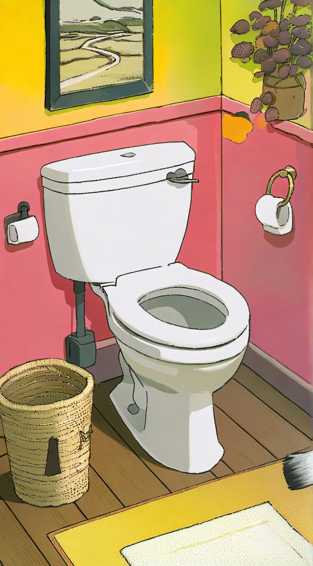 ai character: skibidi toilet background
