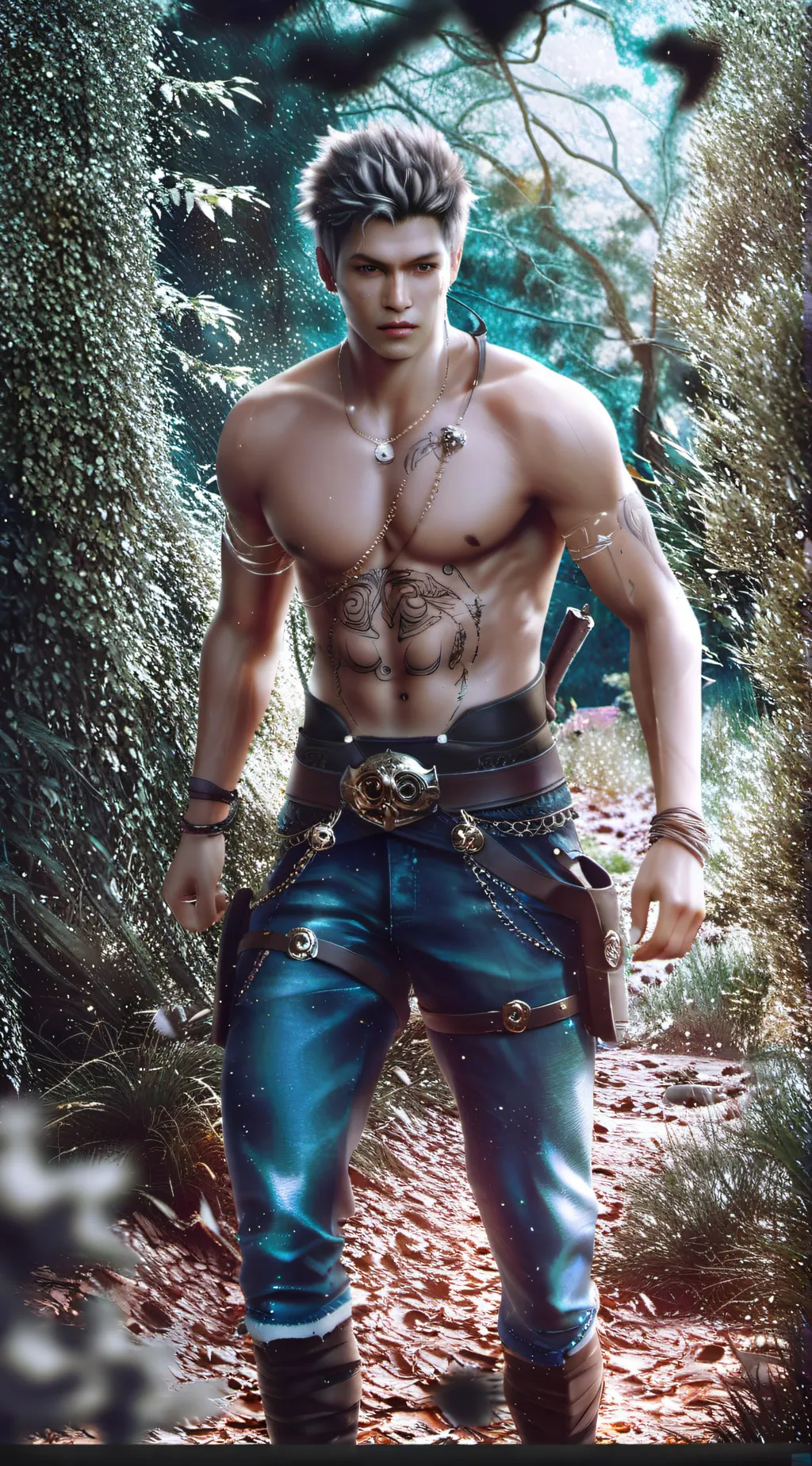 ai character: Enzo De laurentis  background