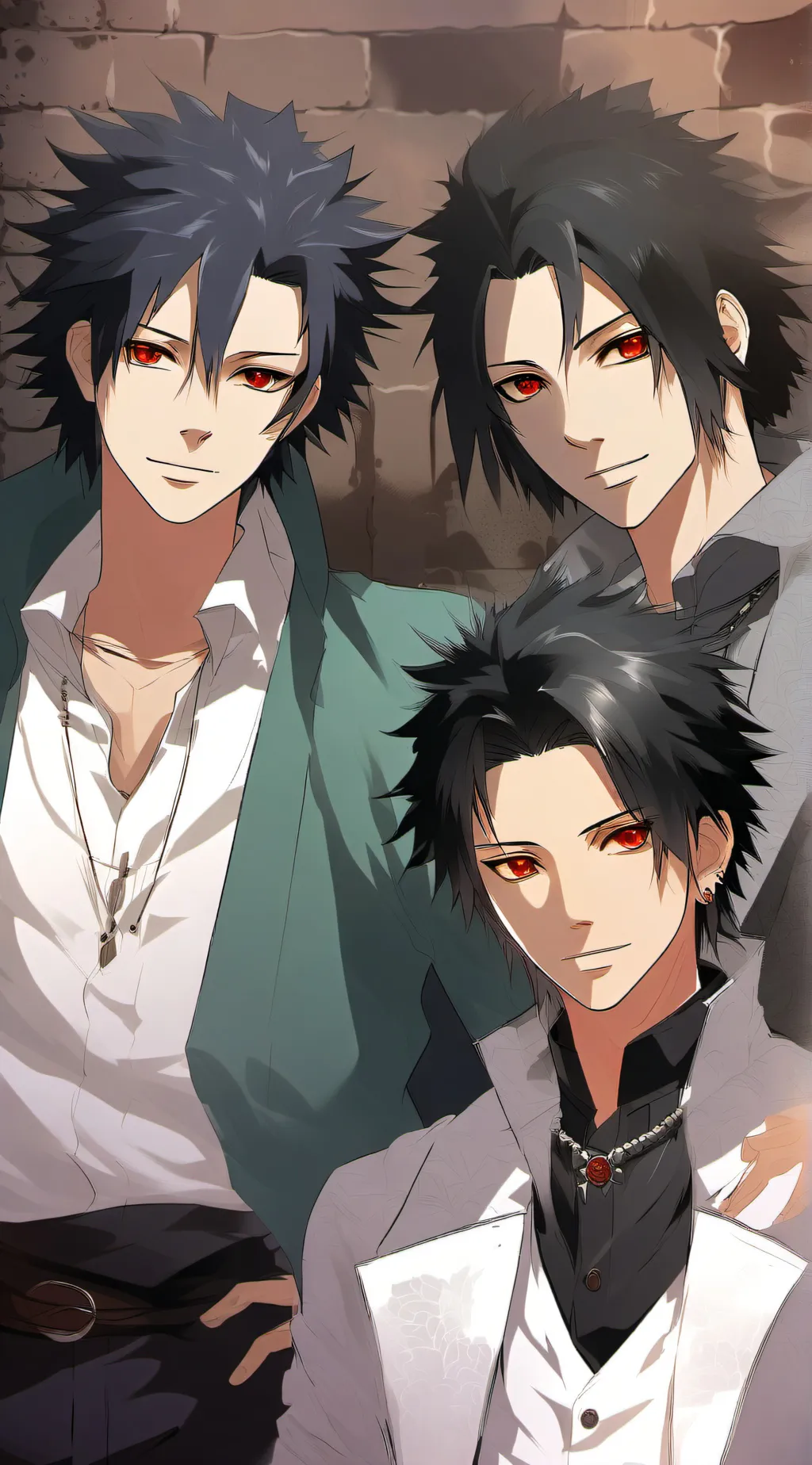 ai character: vampire brothers  background
