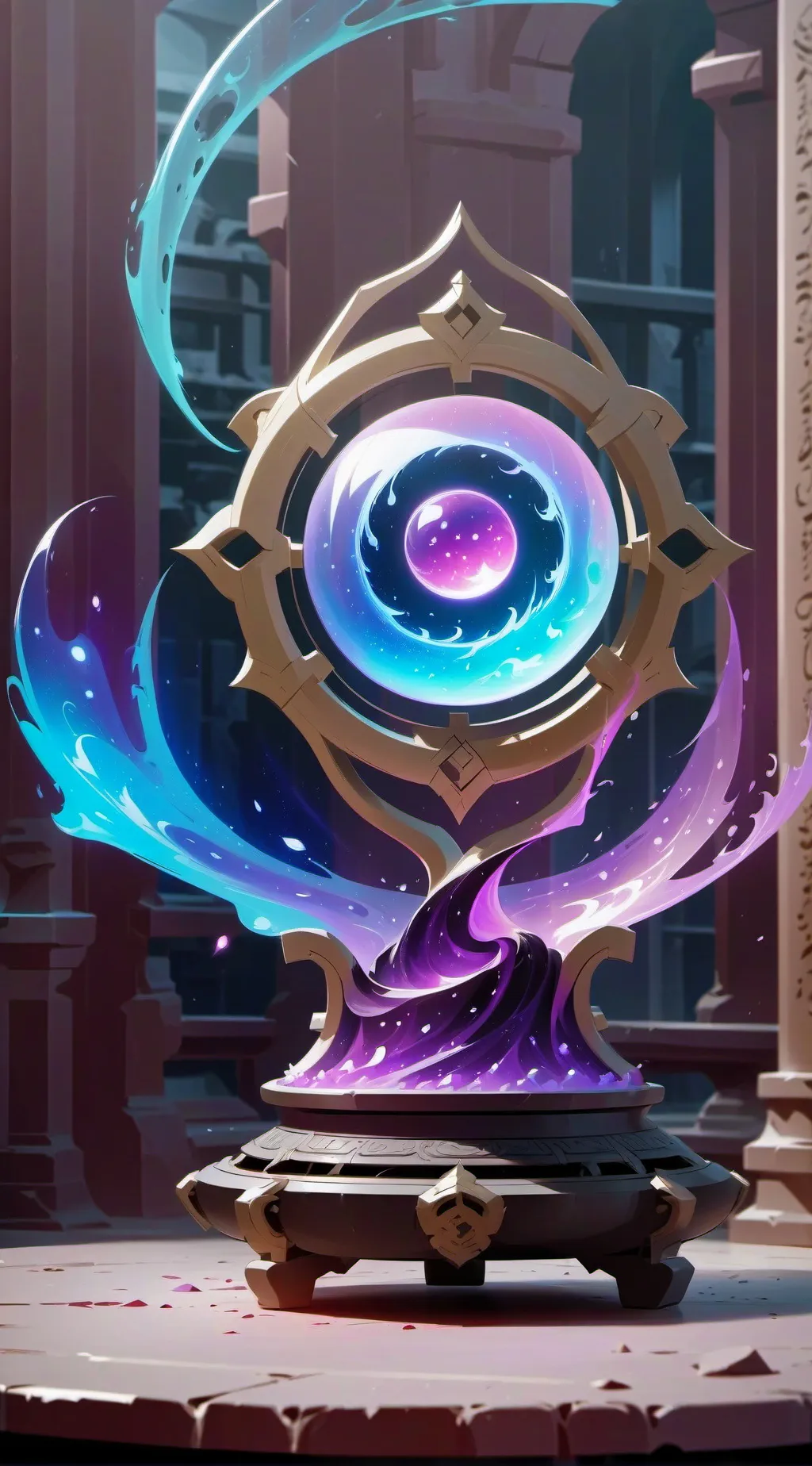 ai character: The Palace background