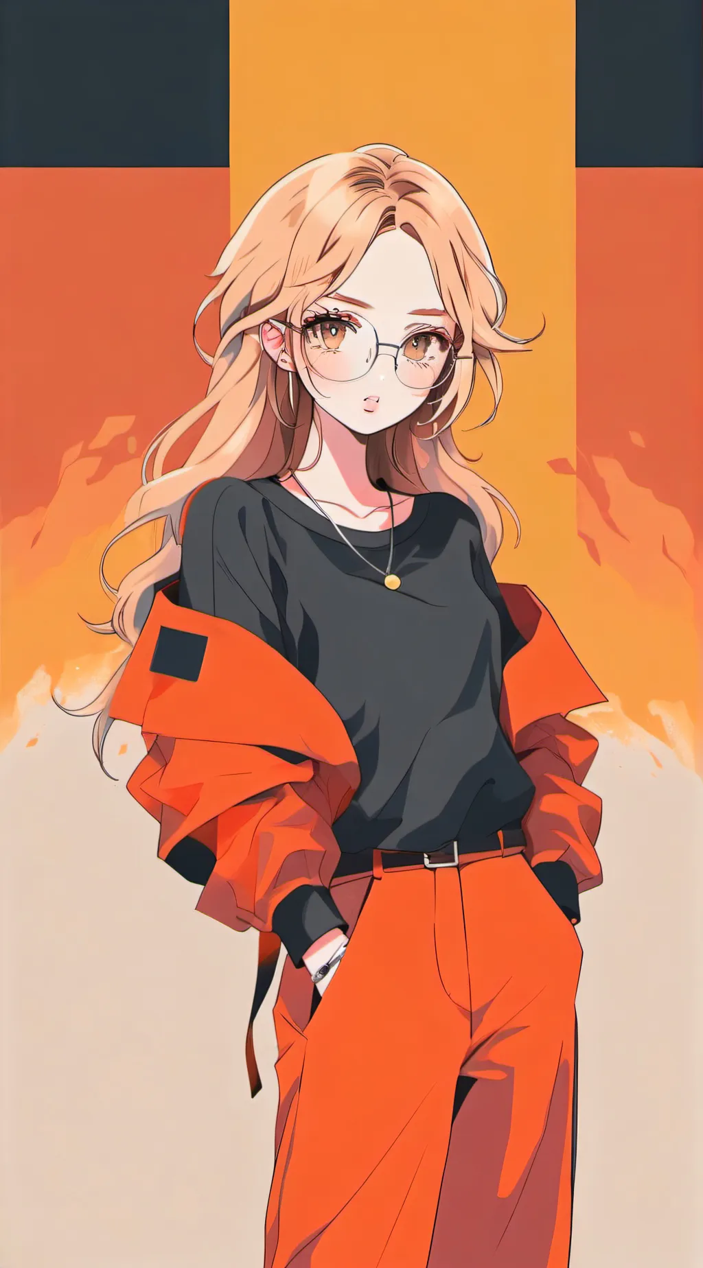 ai character: Mel background