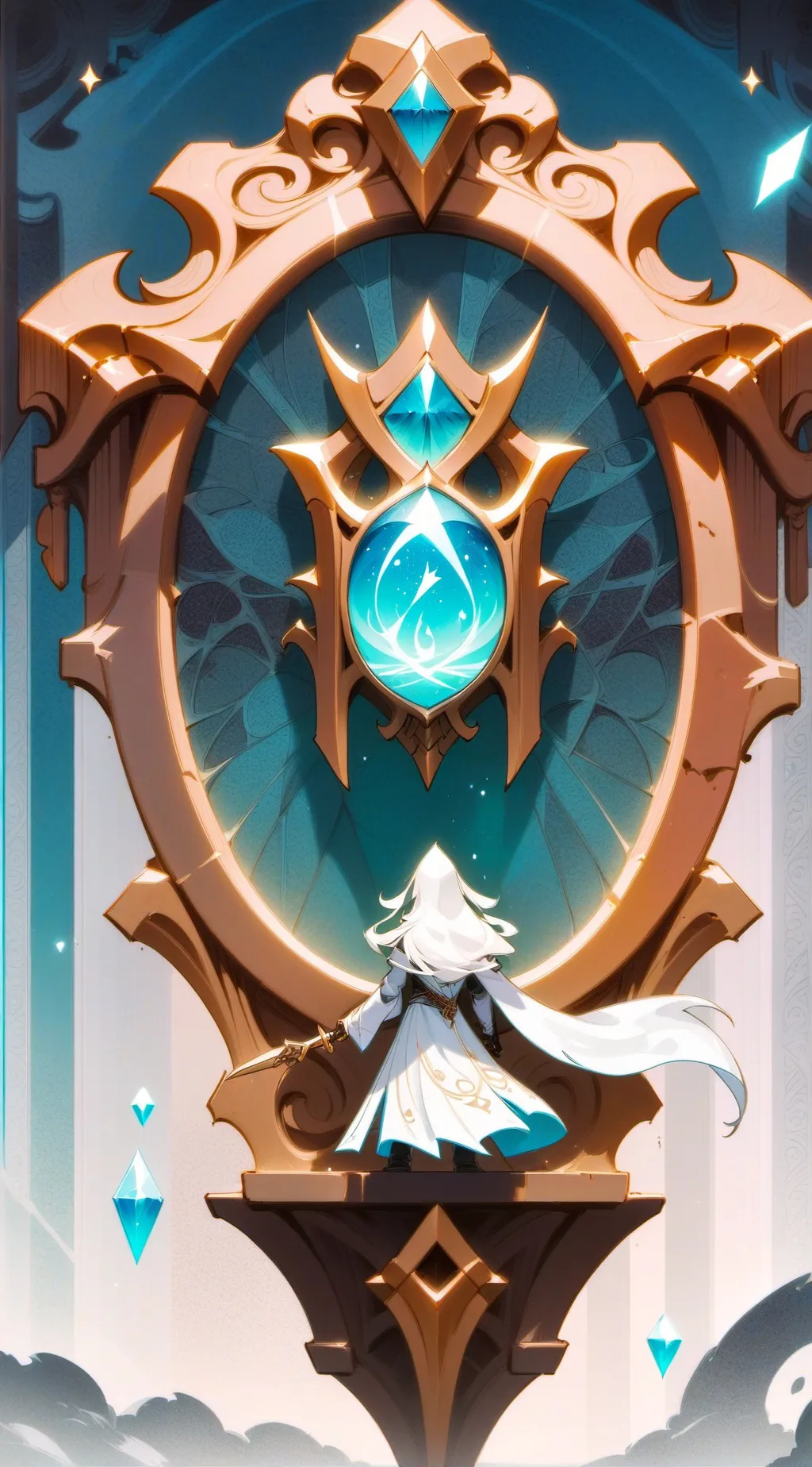 ai character: I need ideas😭 background