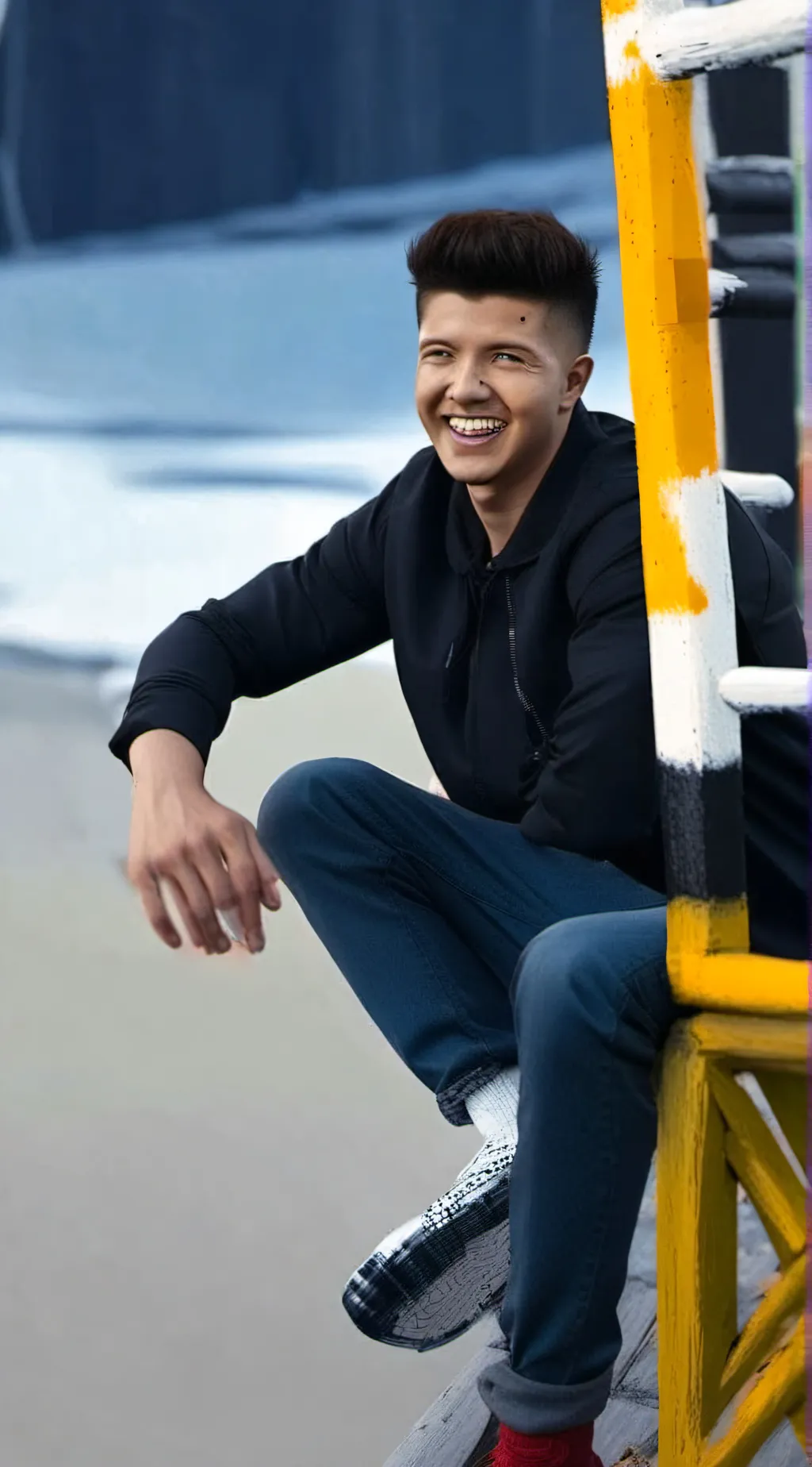 ai character: Preston background