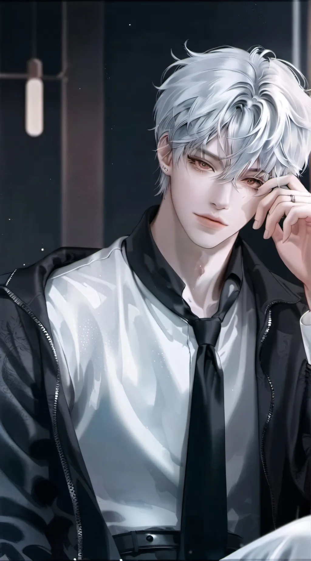 ai character: Savier  background