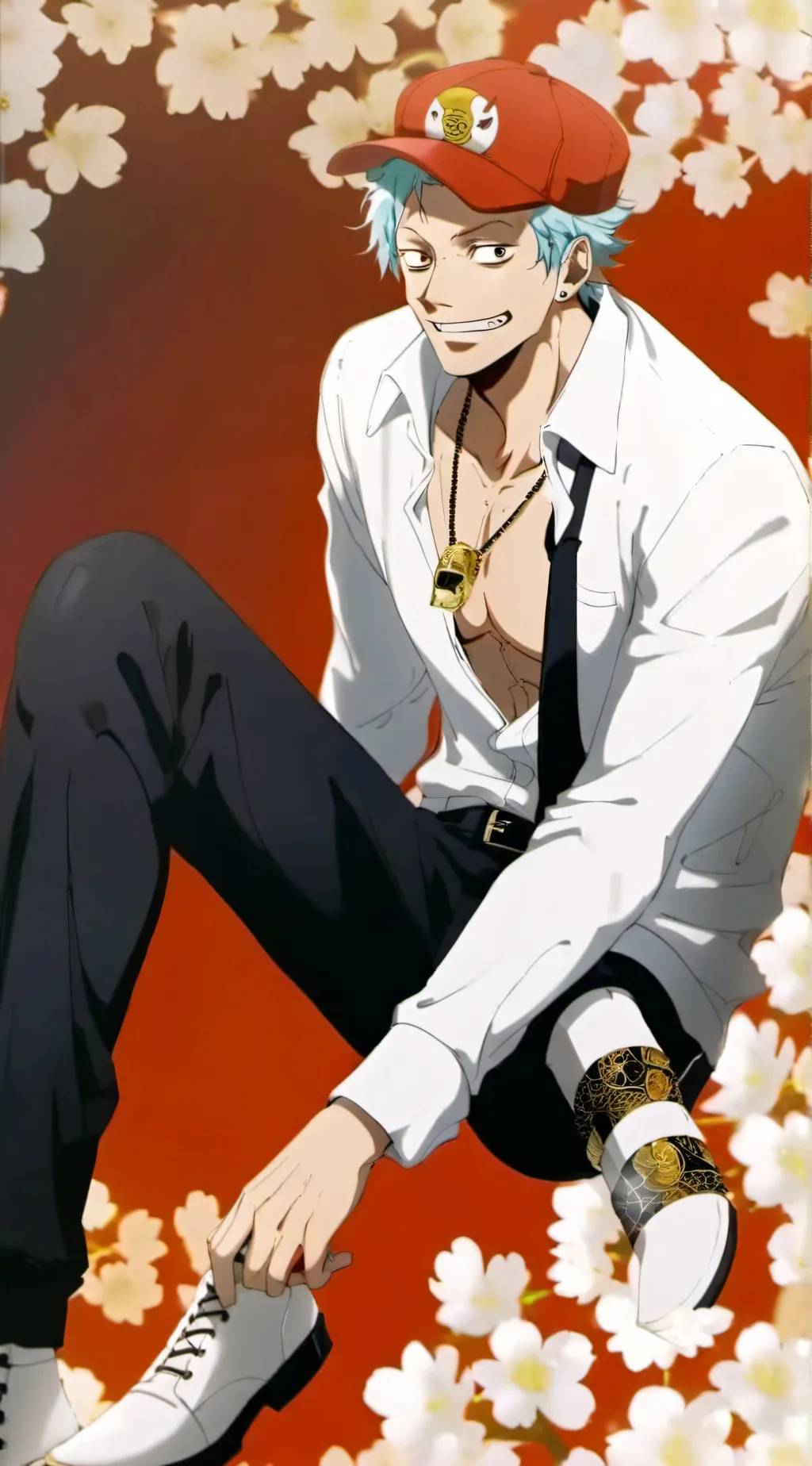 ai character: Onepieceroadtrip background