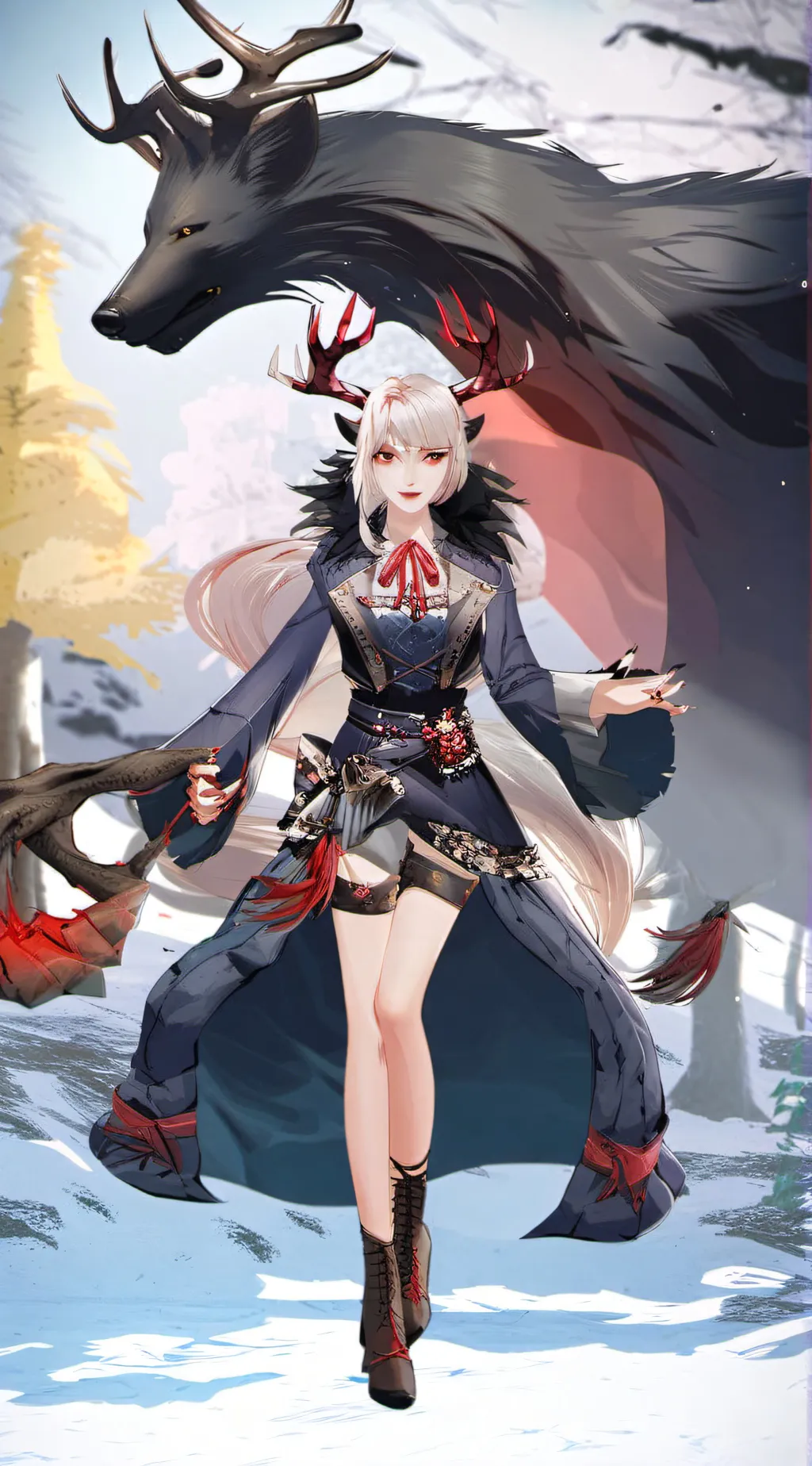 ai character: 🎶dumn dumn dumn🎶 background