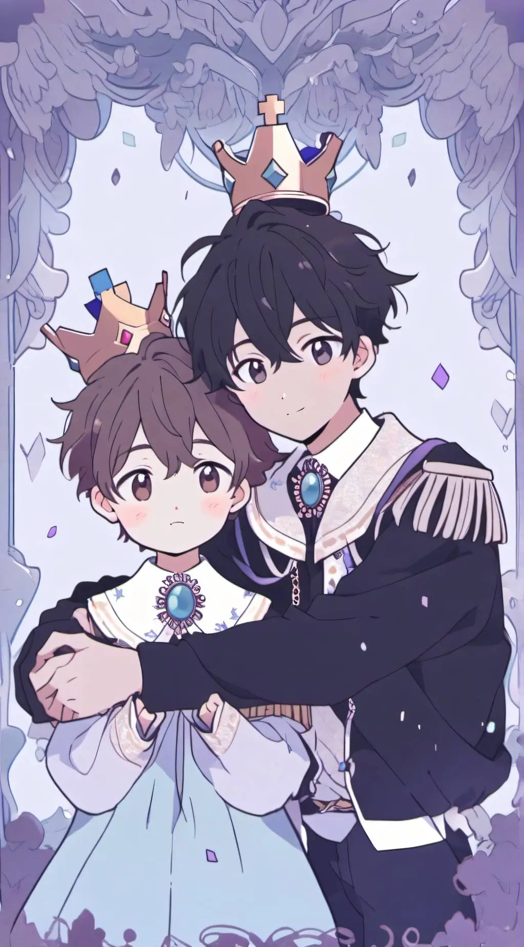 ai character: King Aaron Helm background