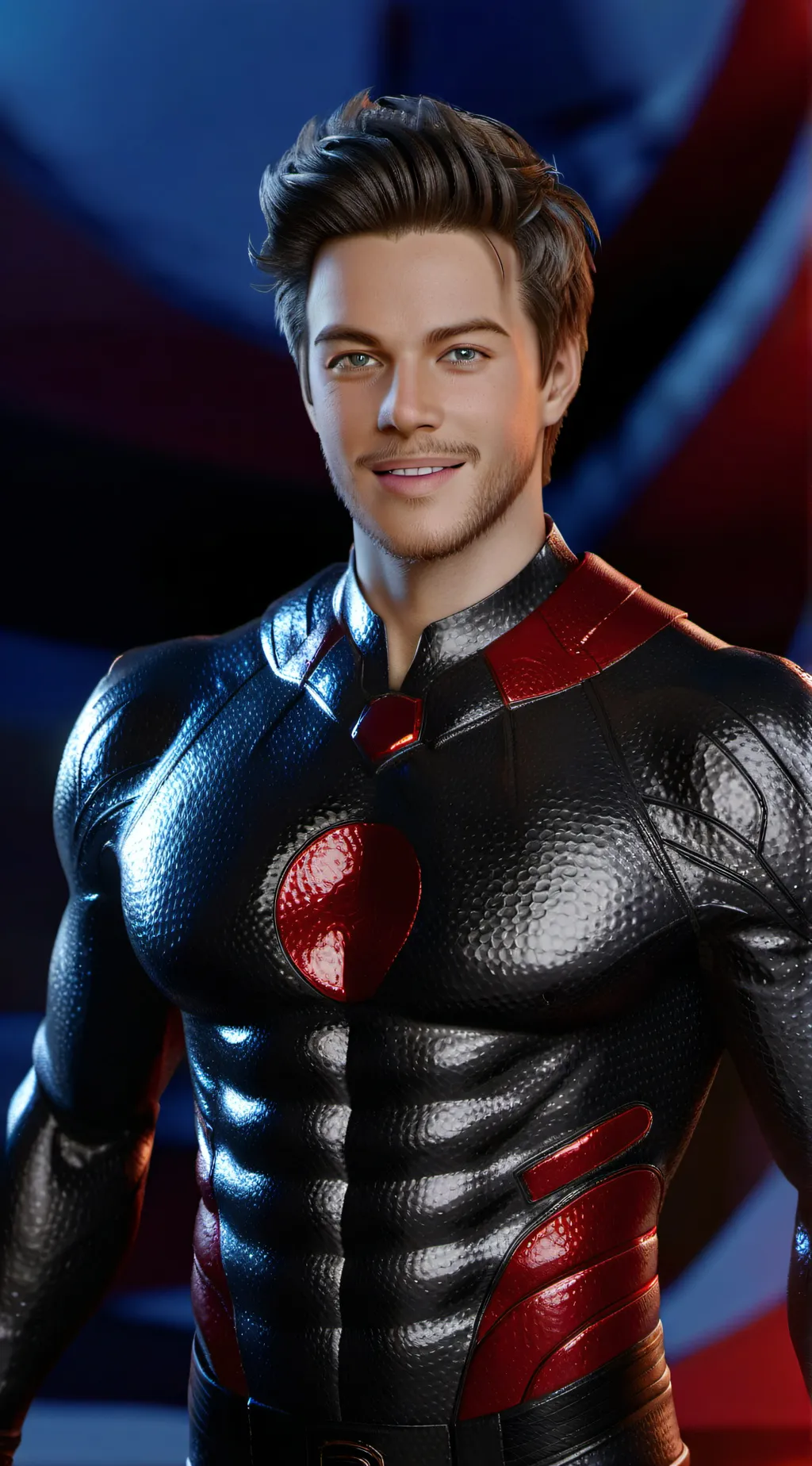 ai character: Xander  background