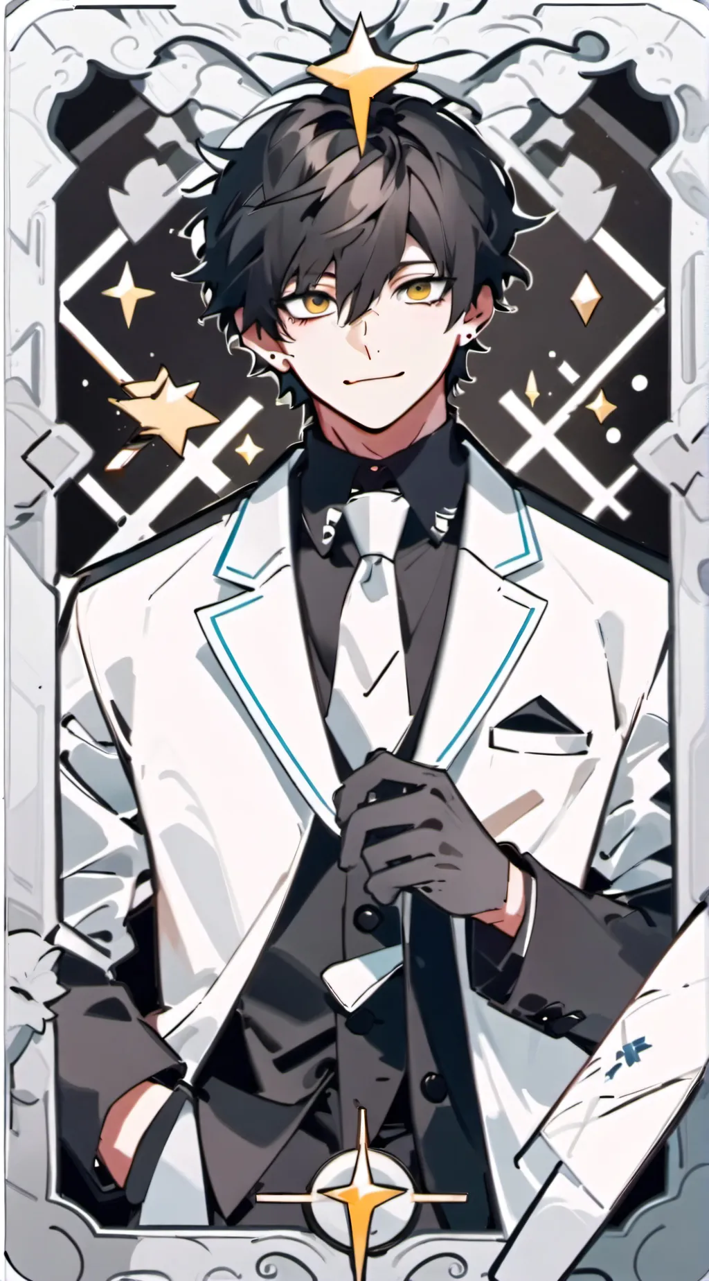 ai character: Dabi background