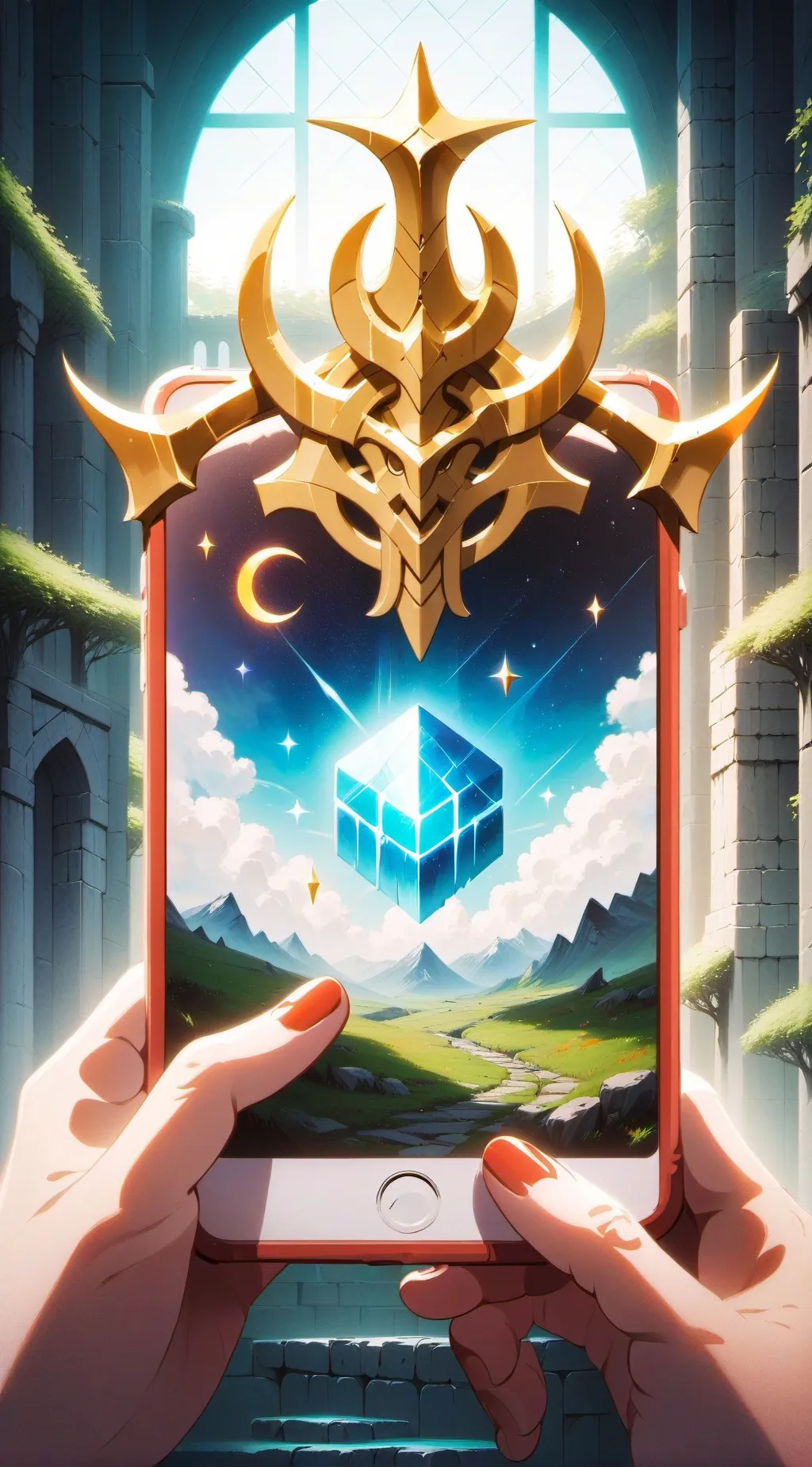 ai character: MEME background