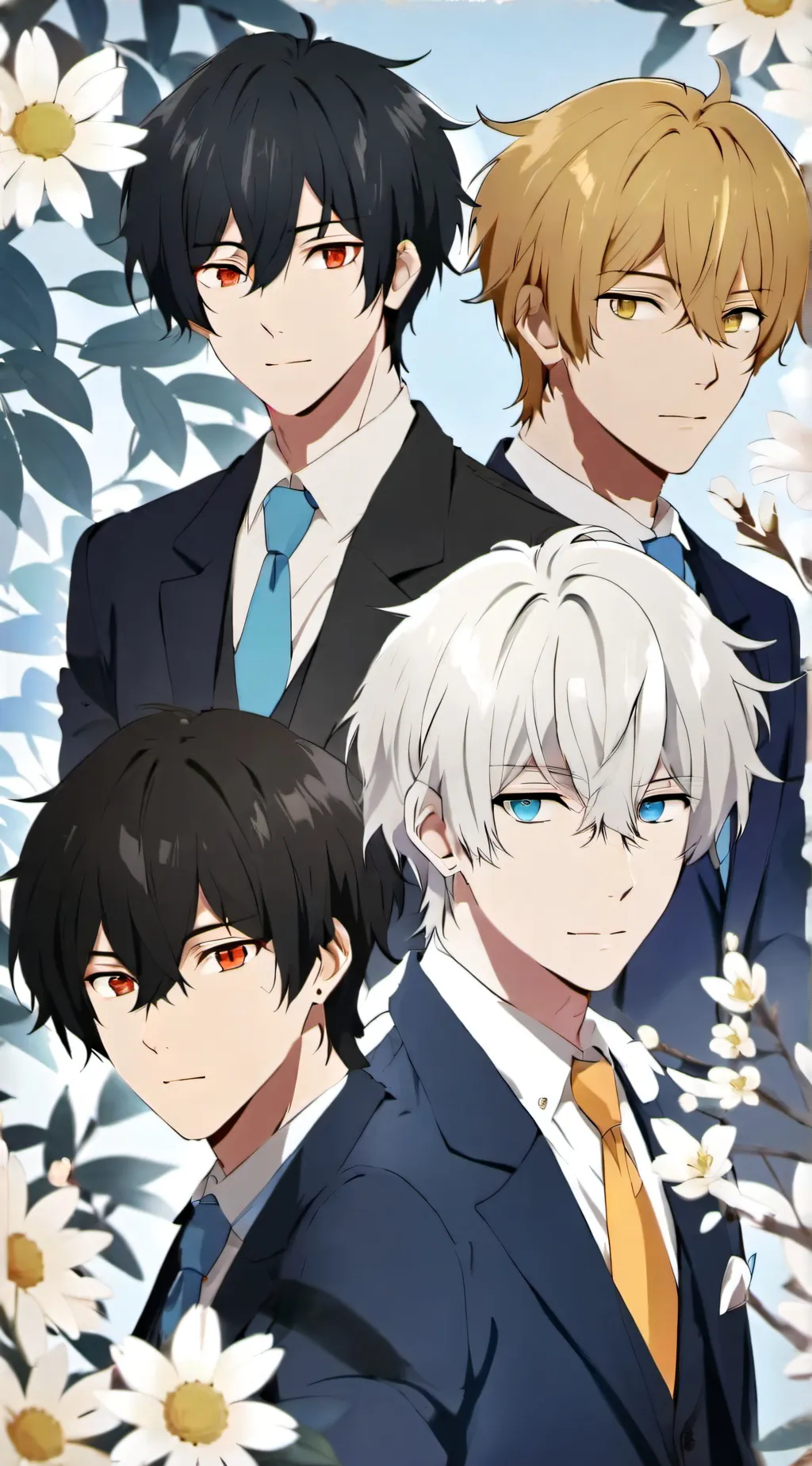 ai character: Zero, Kai, Zac, X- background