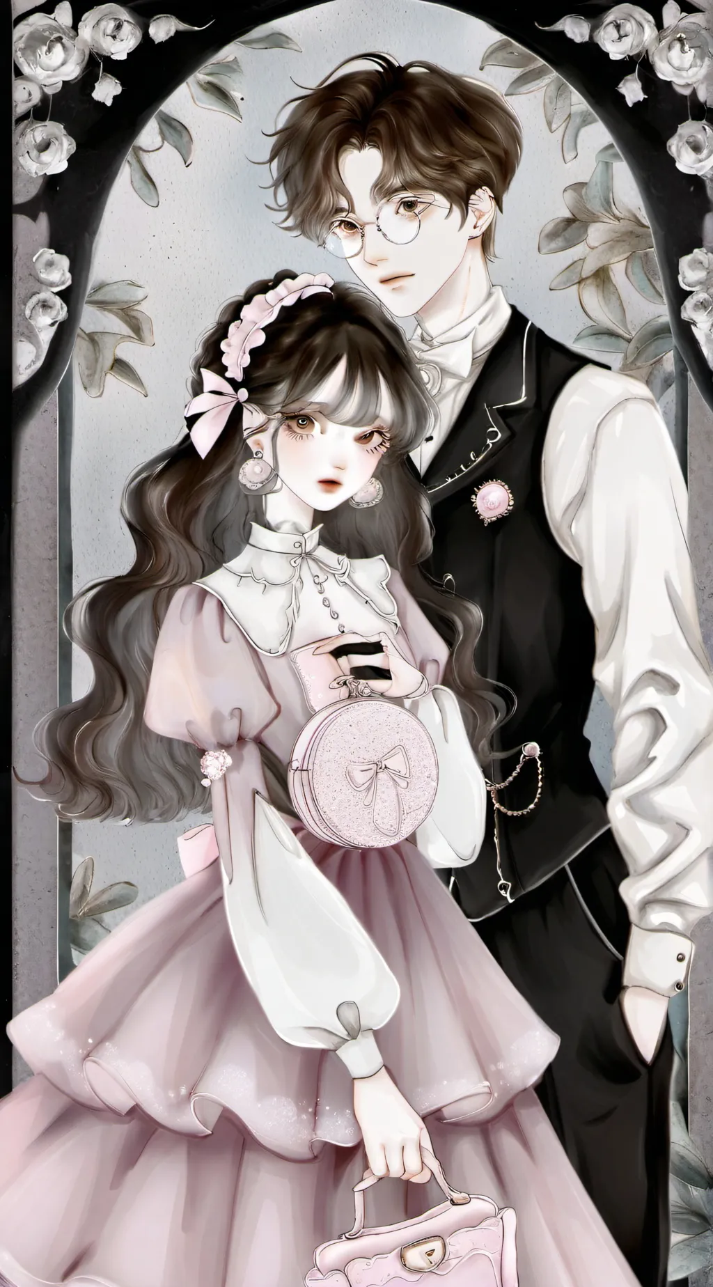 ai character: jane and jack recreated  background