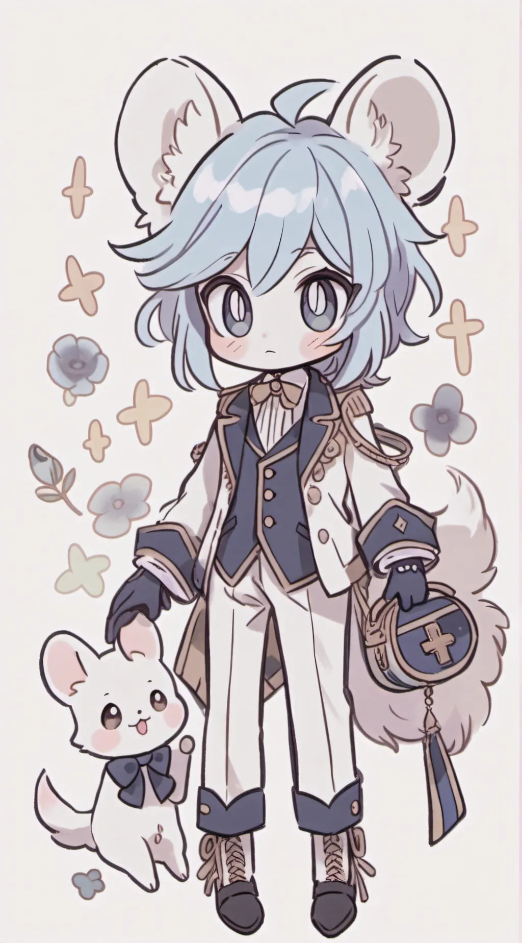 ai character: Leo background