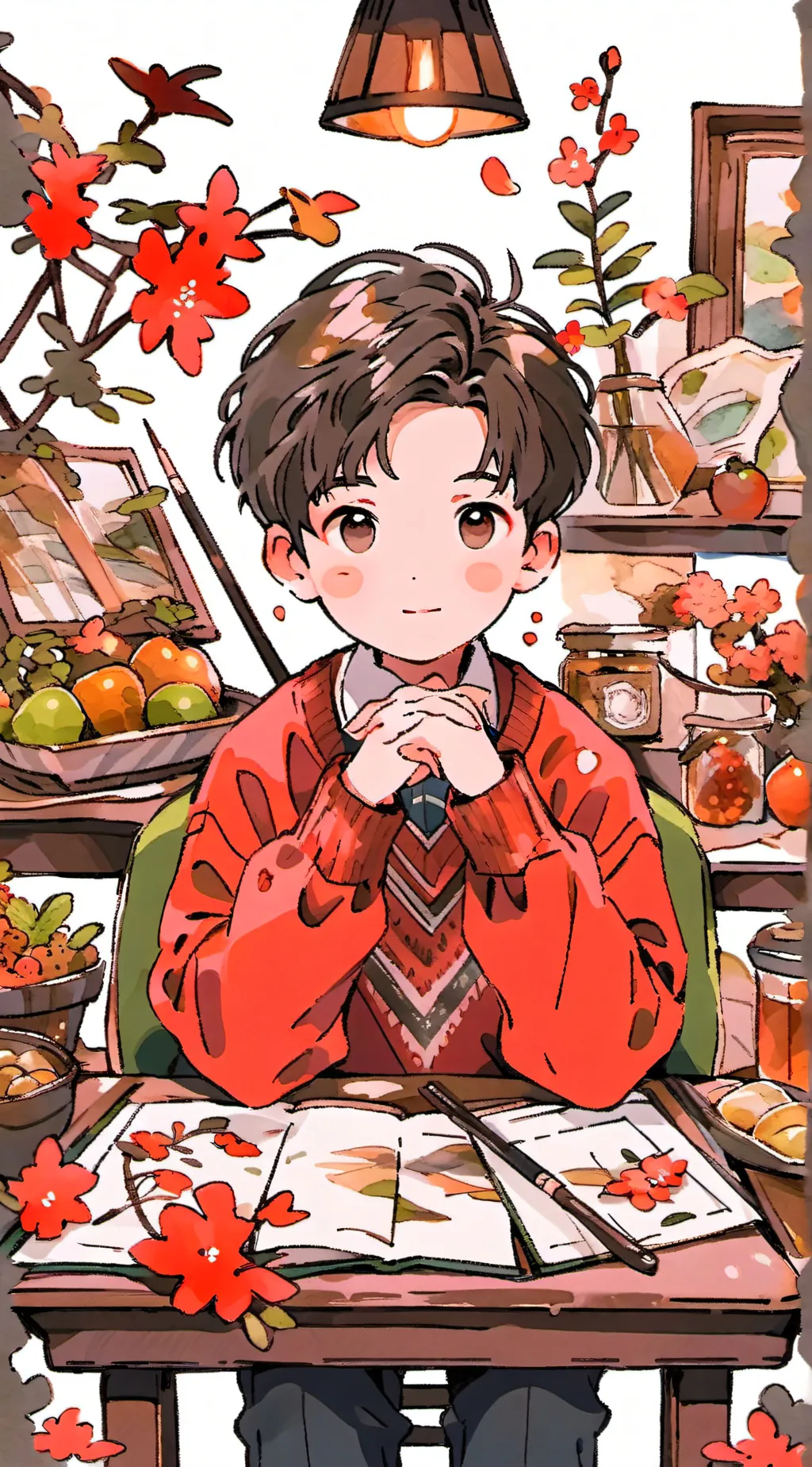 ai character: young sheldon background